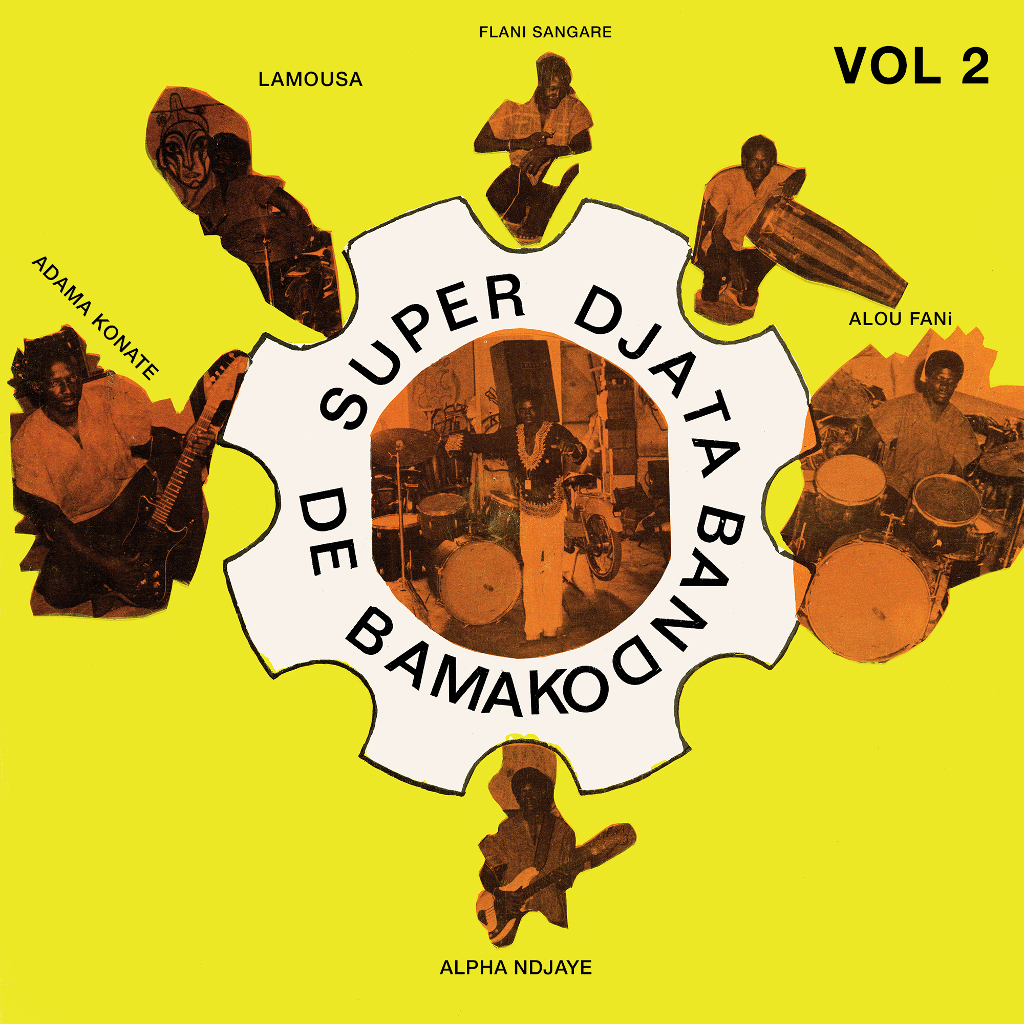 Super Djata Band - Authentique Vol. 2 Feu Vert 81-82 (2025 - Black LP)