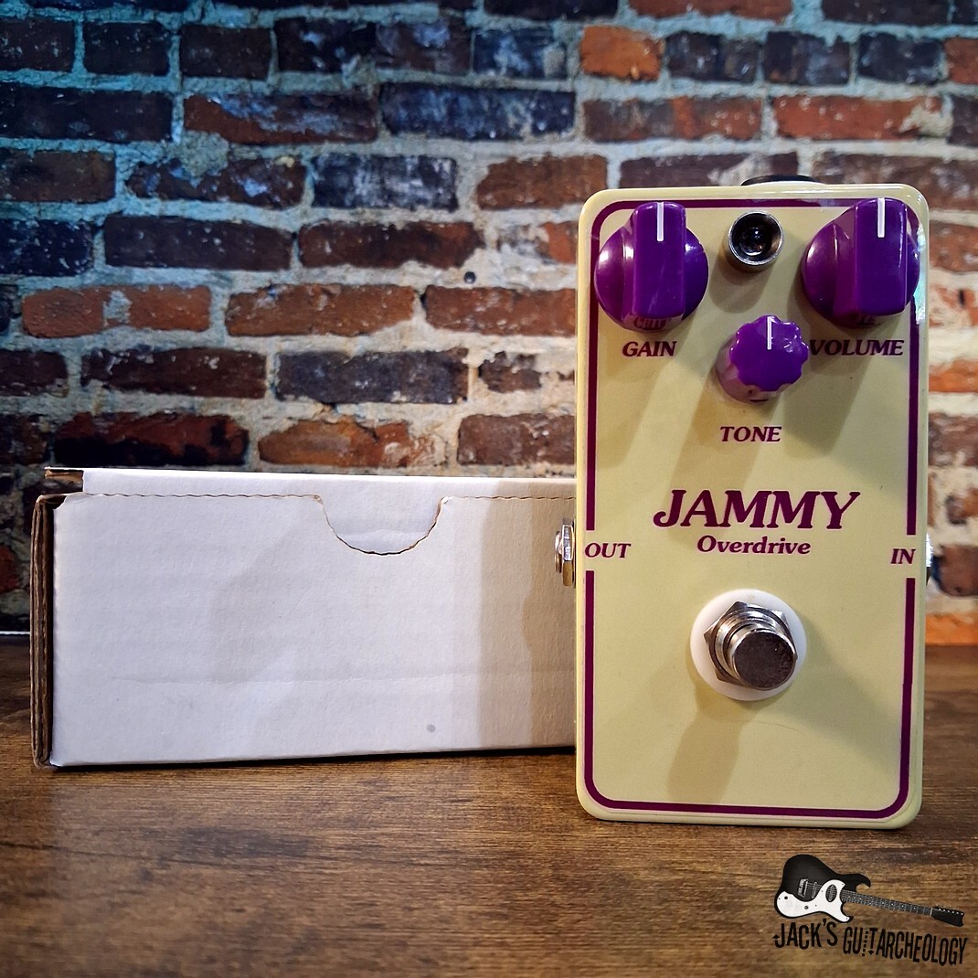 Dean Edwards Music JAMMY Overdrive Pedal *NEW* (2020s - Cream/Purple)