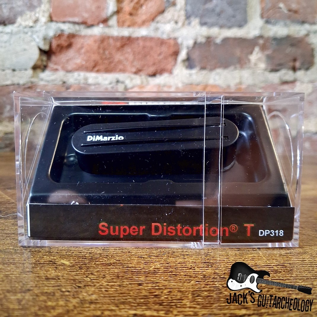 DiMarzio Super Distortion T (Rail Hum Canceling for Tele) - Bridge - 13.18K *NEW* (Black)