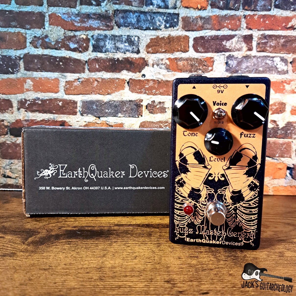 EarthQuaker Devices Fuzz Master General Legacy Reissue - Octave Fuzz Blaster *NEW* (Limited Edition Colorway Purple Sparkle/Orange)