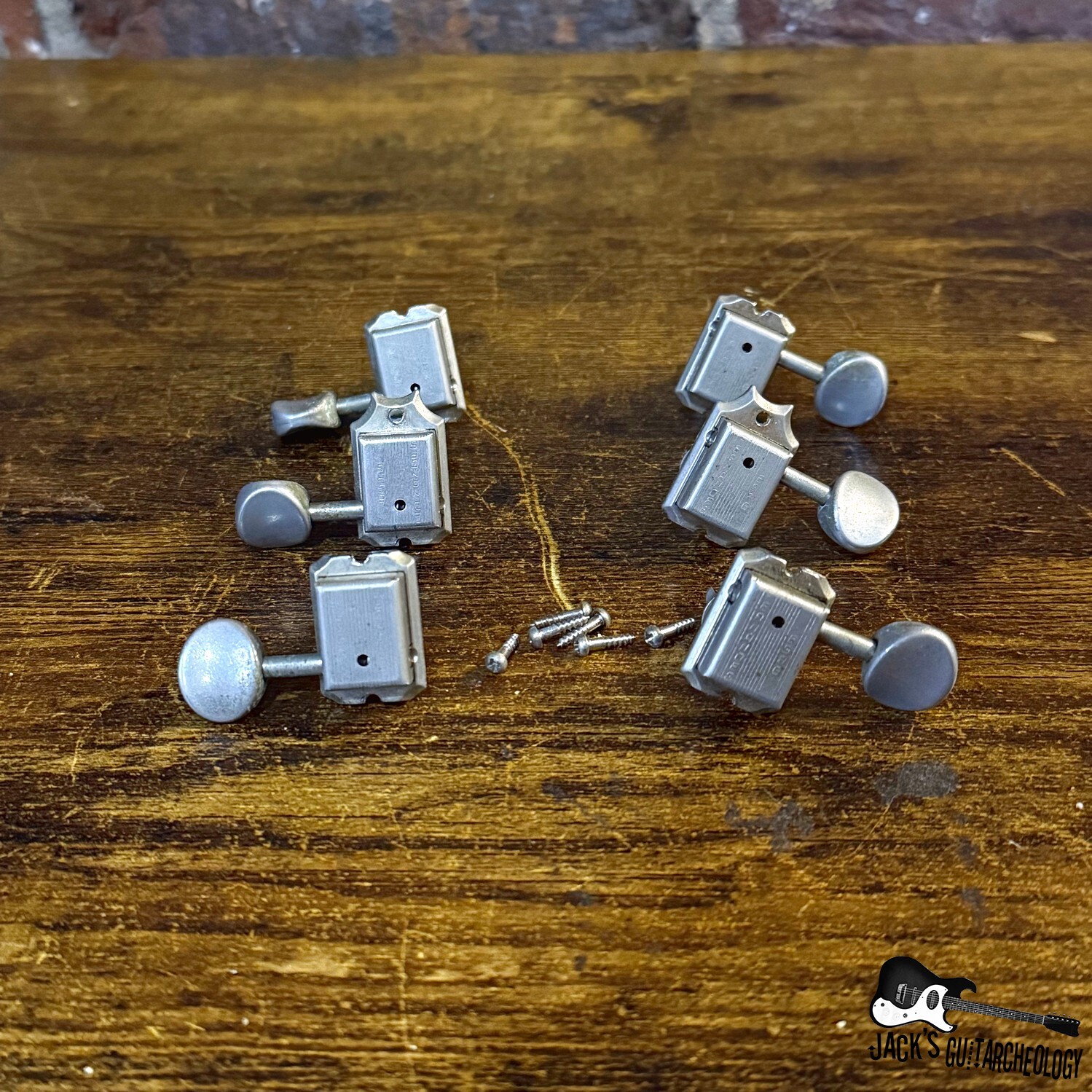 Fernandes MIJ 10mm Tuners *VINTAGE* (1980s - Nickel)