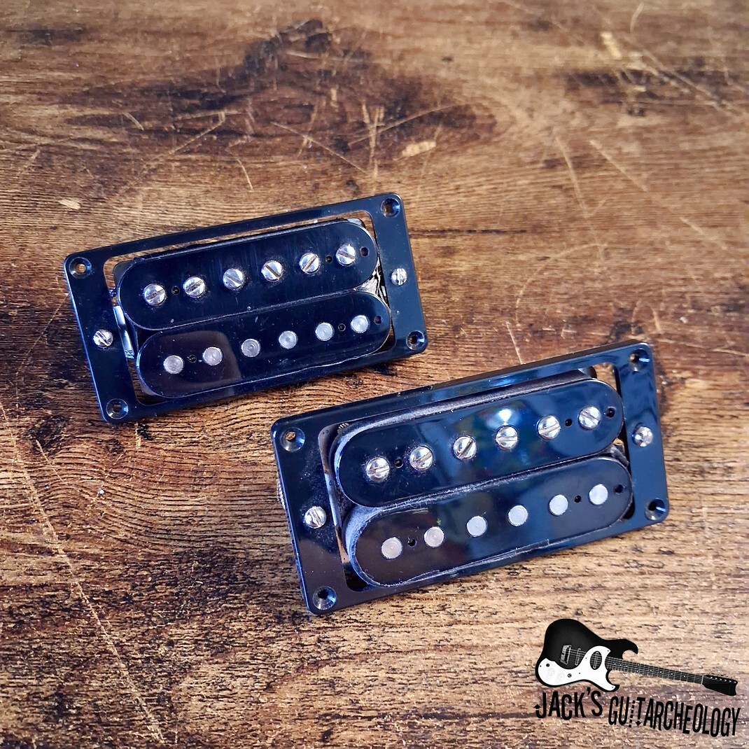 Gibson Custom Shop CustomBucker PAF- Set of 2 (7.95K & 8.12K) (2020s - Black)
