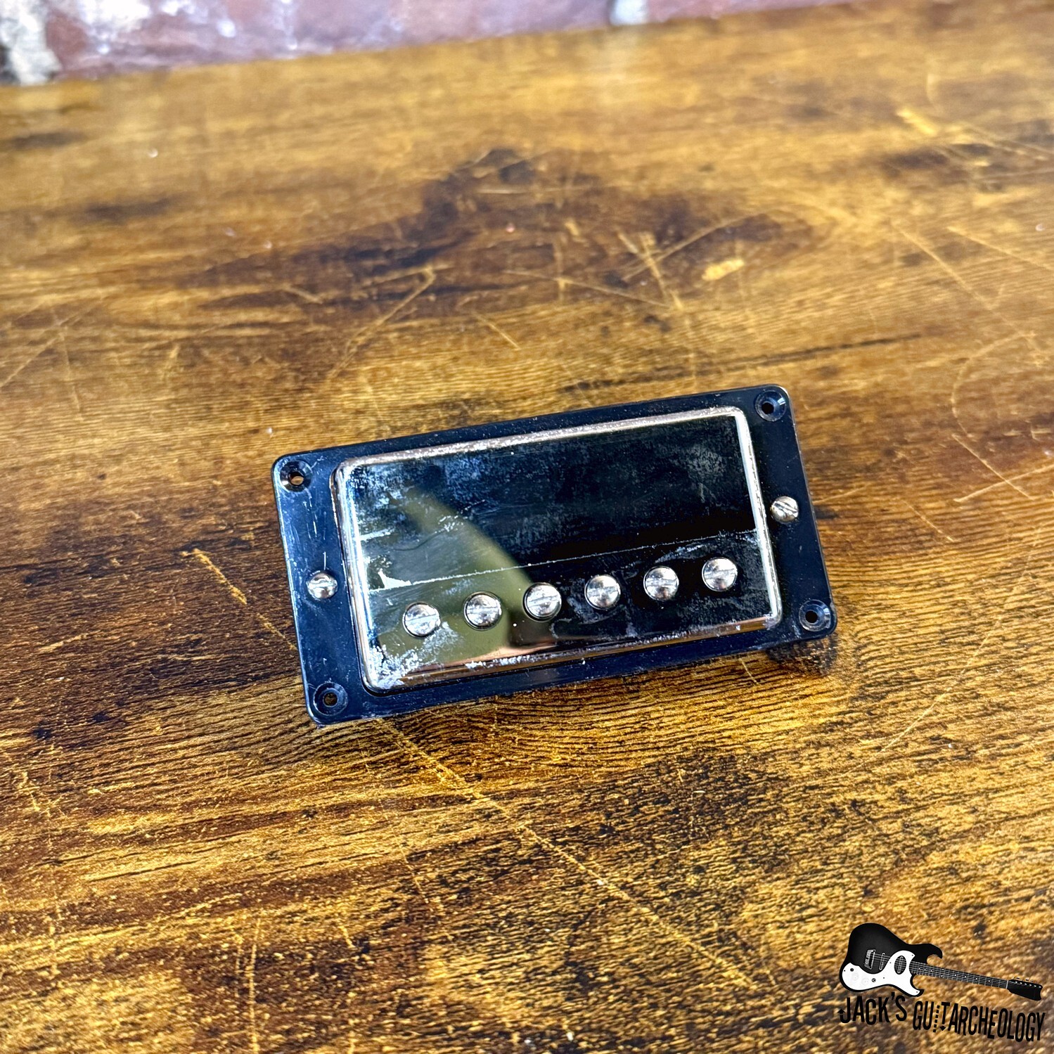 Gibson Memphis Super 57 2-Conductor PAF Pickup w/ Black Ring 8.51k (2020s - Nickel)