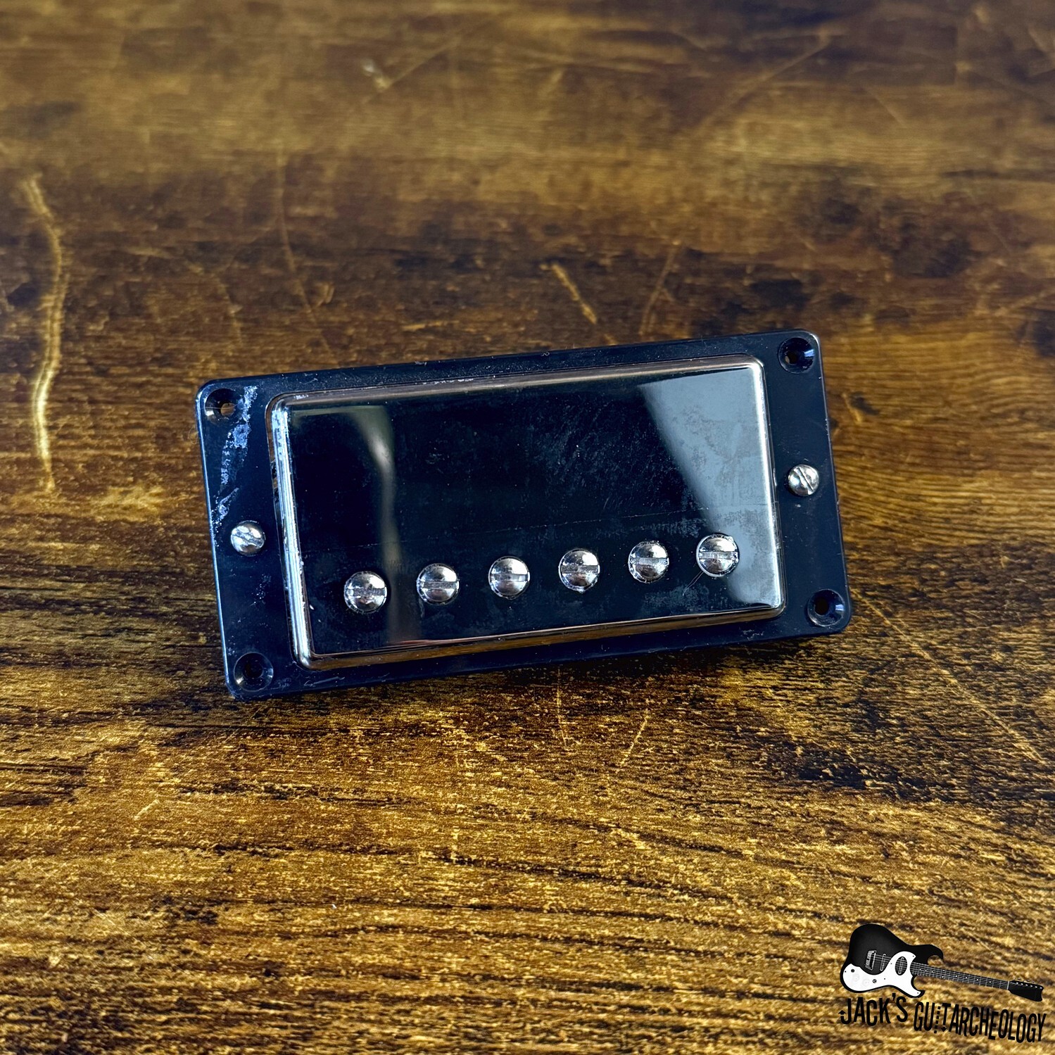 Gibson Memphis Super 57 2-Conductor PAF Pickup w/ Black Ring 8.59k (2020s - Nickel)