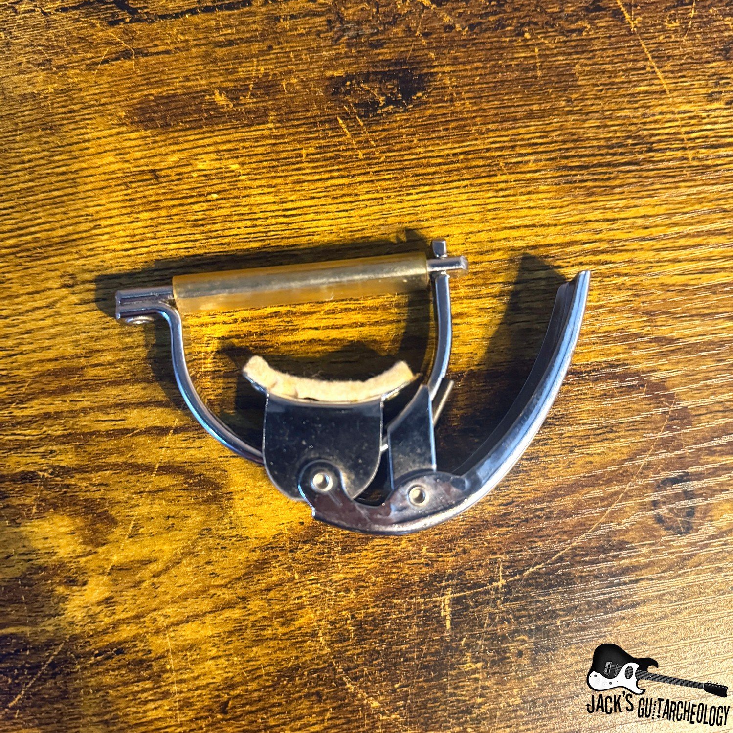 Vintage Hamilton Guitar Capo *USED* (1960s - Silver)