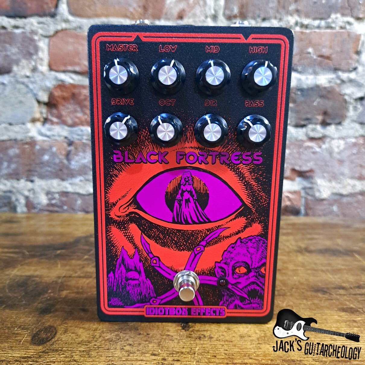 IdiotBox Effects Black Fortress Bass Distortion *NEW* (2025