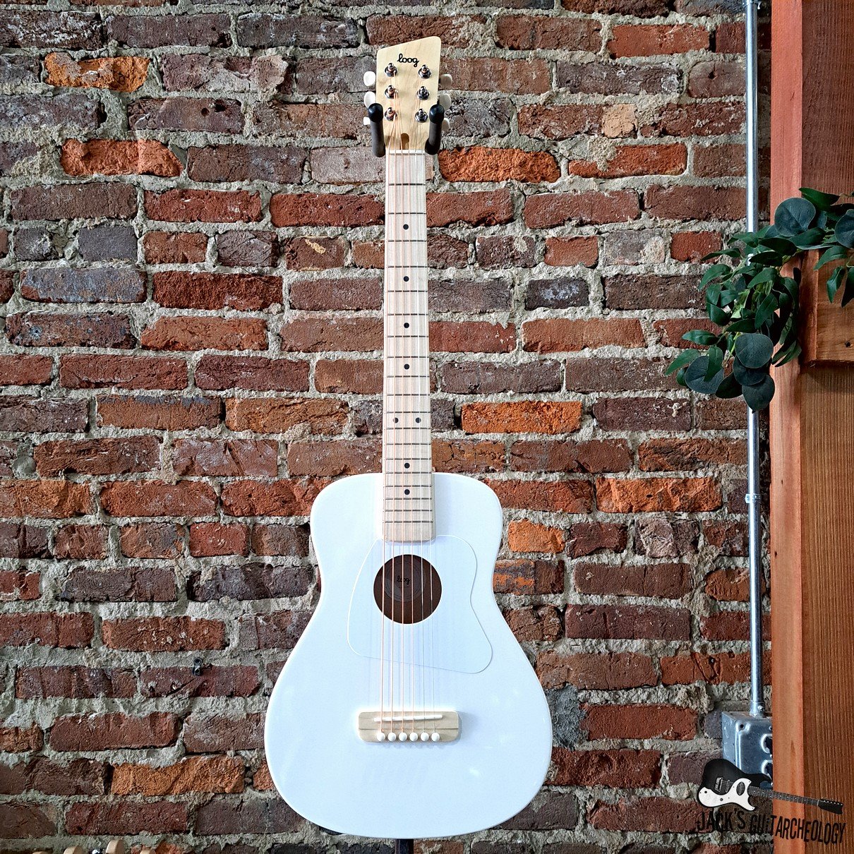In-Store Only: Loog Pro VI Acoustic - White (NEW!)