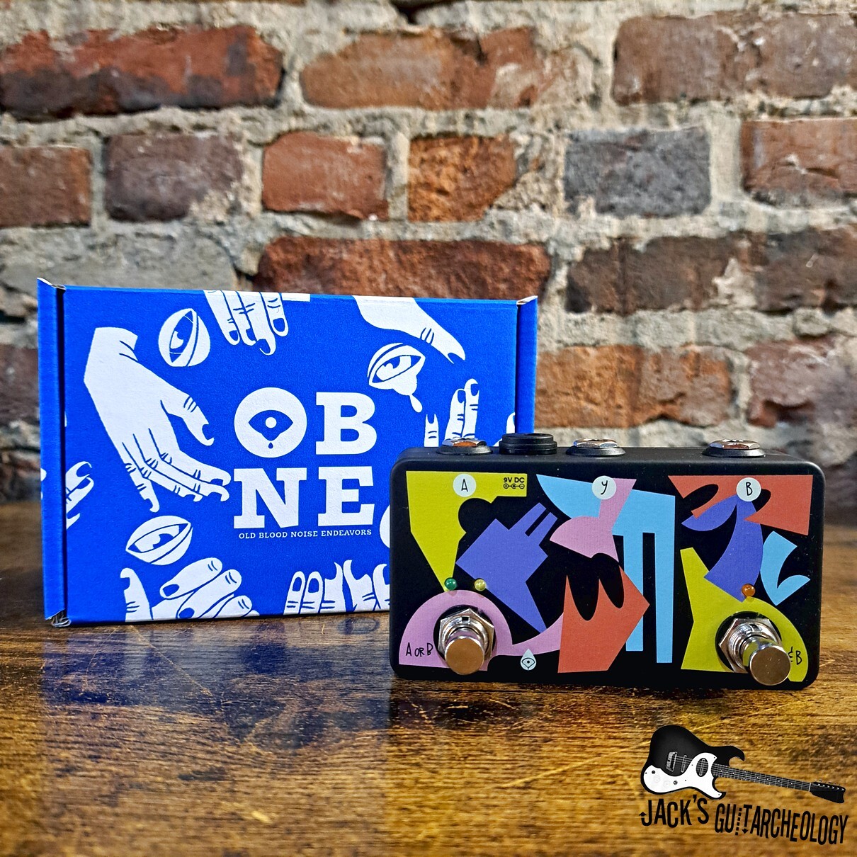 Old Blood Noise Endeavors AB/Y Switcher HK *NEW* (2025 - Black/Graphic)