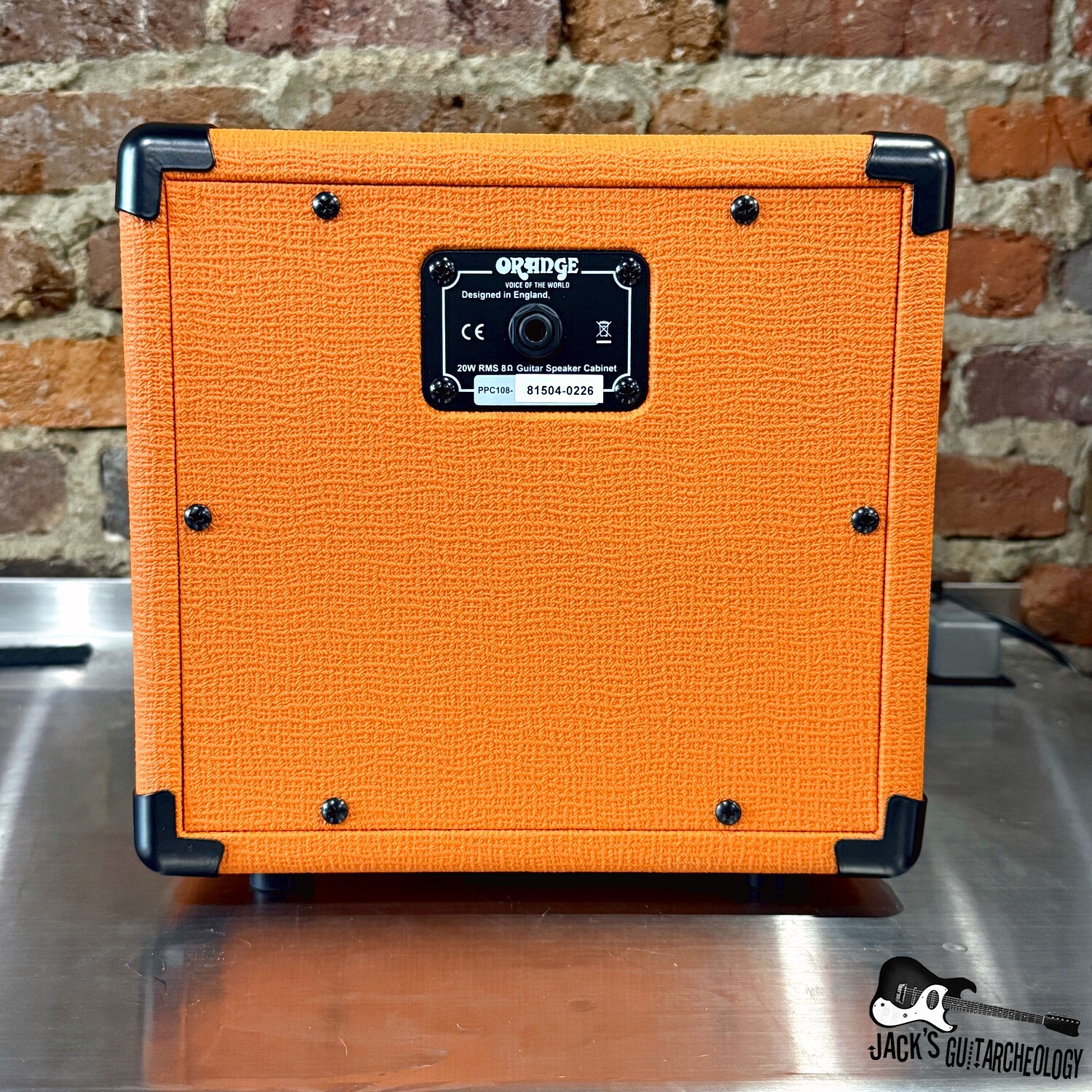 Orange PPC108 1x8 20W/8-ohm Closed-Back Speaker Cabinet *NEW