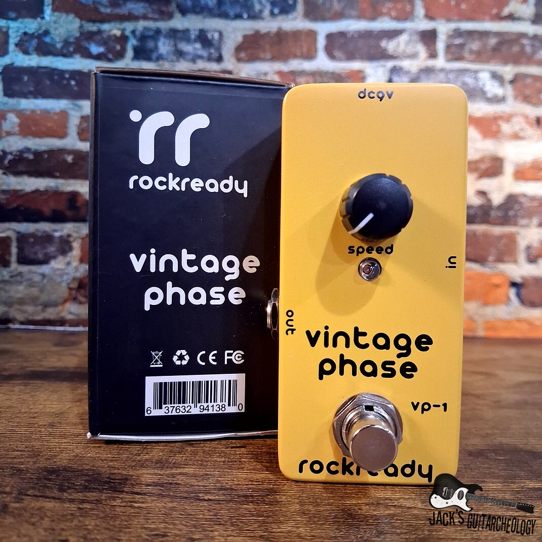 Rockready Vintage Phase Pedal *NEW* (2020s - Orange)