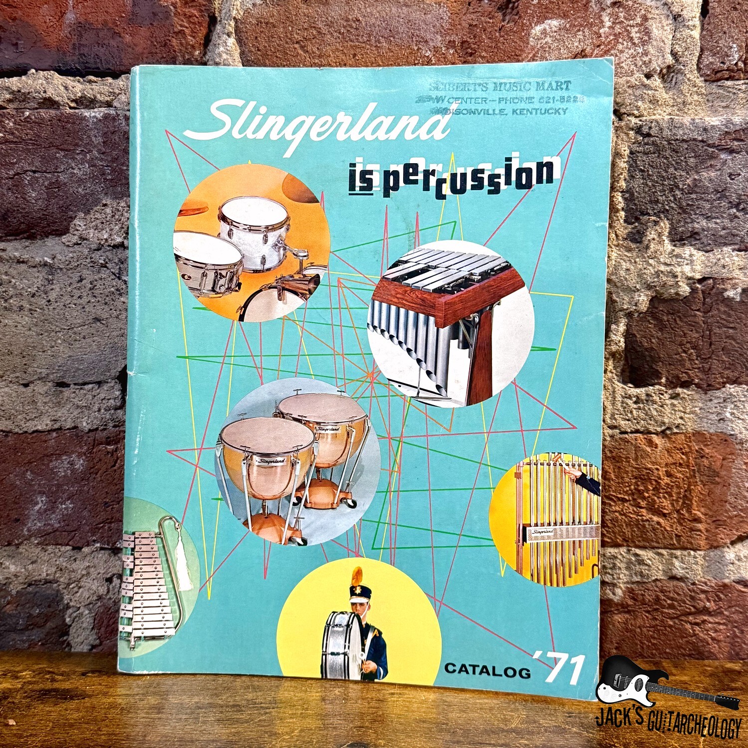 VINTAGE Slingerland Drum Catalog (1971)