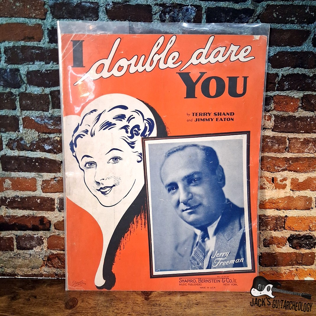 Vintage I Double Dare You Sheet Music - Terry Shand/Jimmy Eaton (1940s)