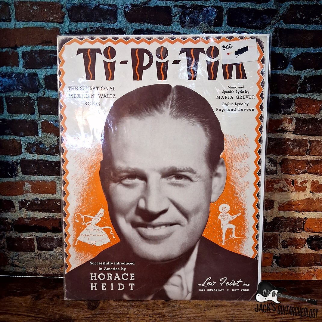 Vintage Ti-Pi-Tik Horace Heidt Sheet Music (1940s)