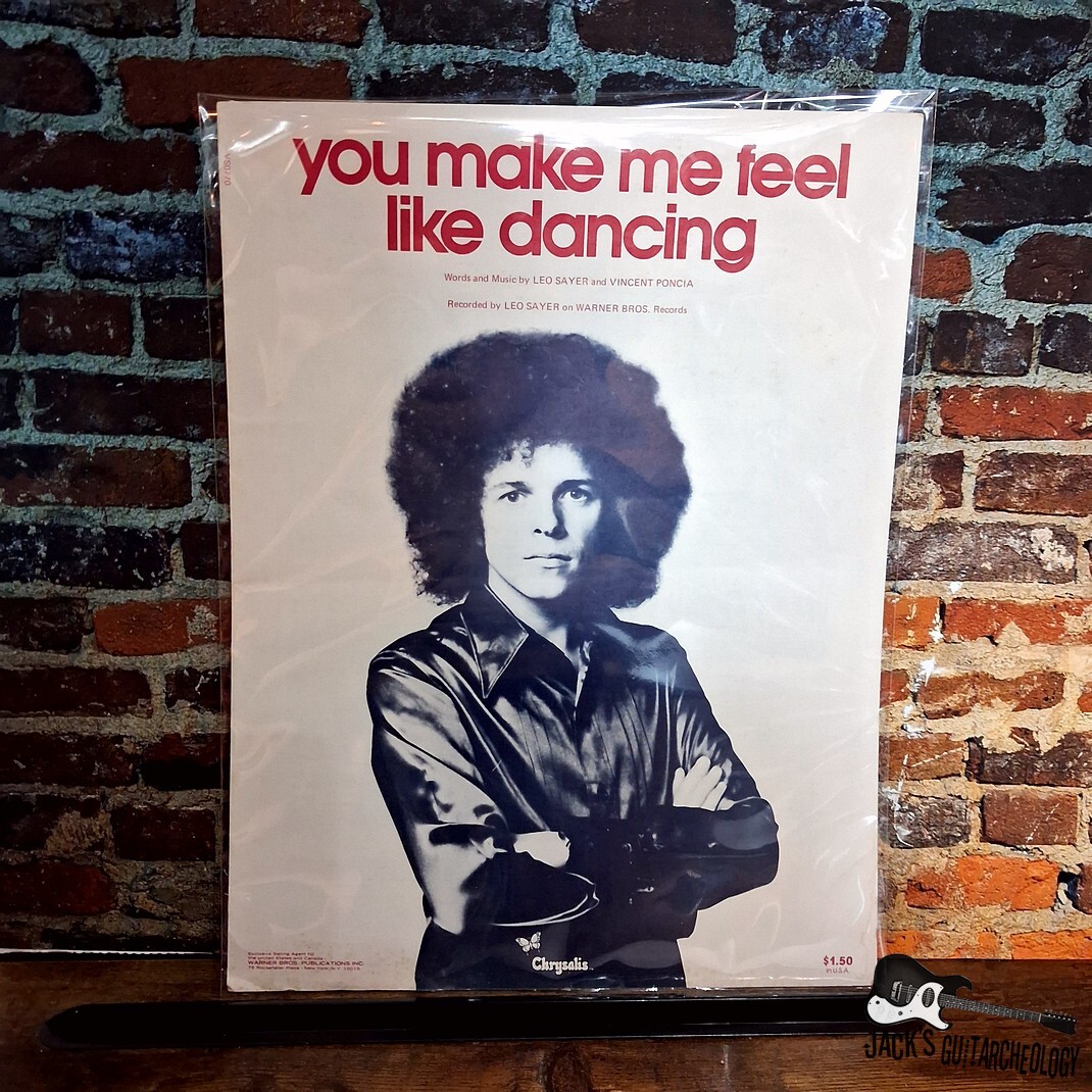 Vintage You Make Me Feel Like Dancing Leo Sayer (1970s)