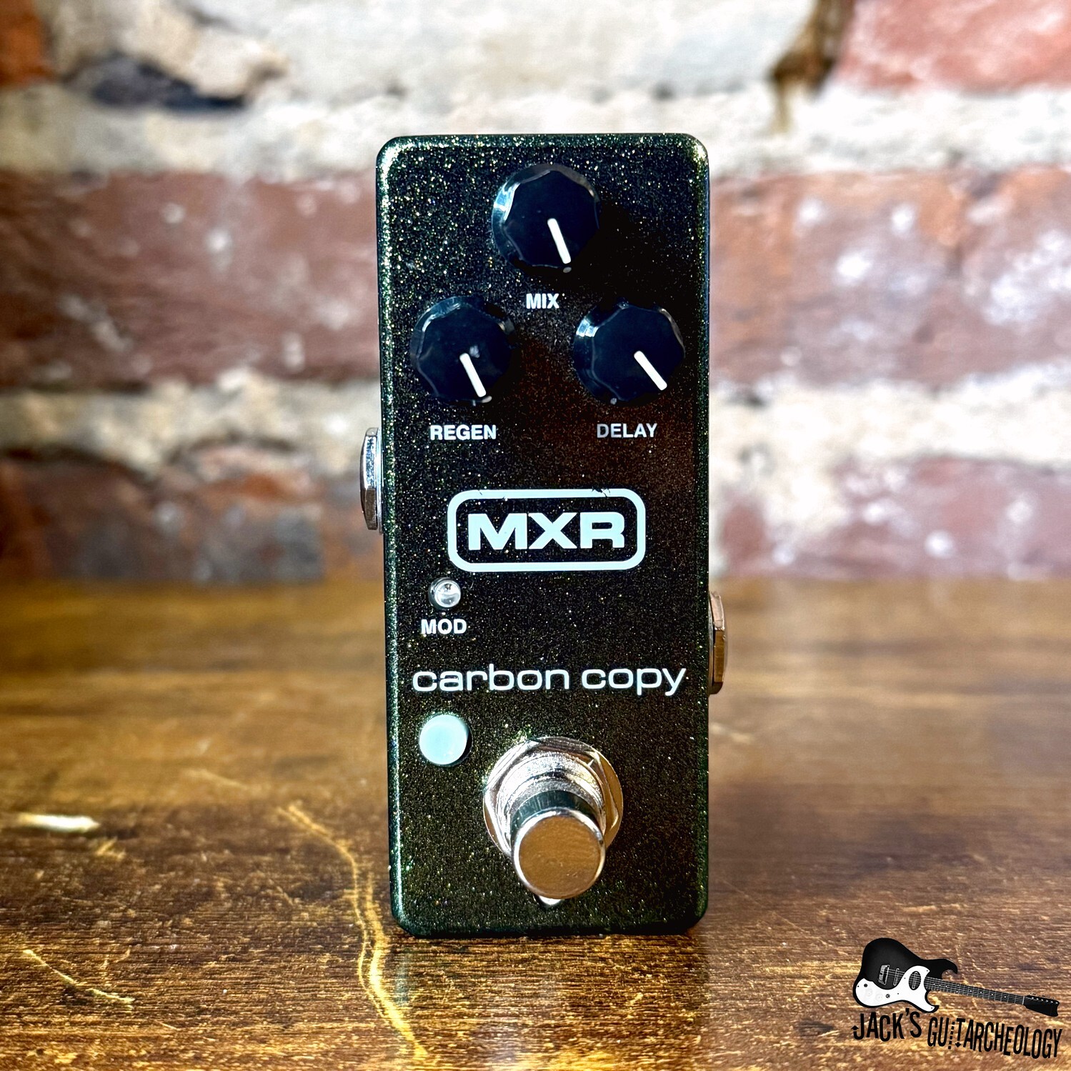*Non Functioning* MXR Carbon Copy Mini Analog Delay *USED* (2020s - Green Sparkle)