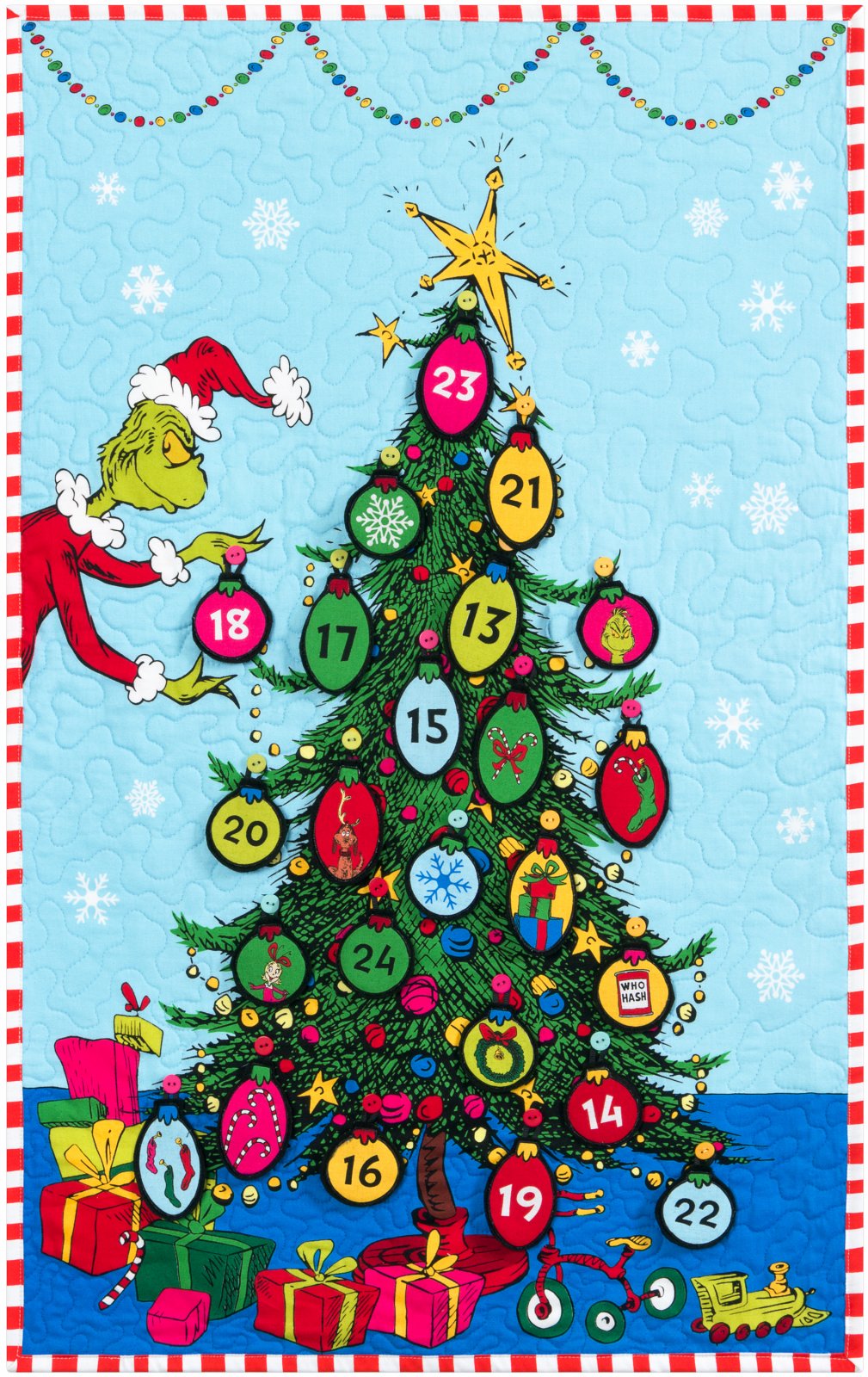 NEW! Grinchmas Tree Countdown Wall Hanging Kit