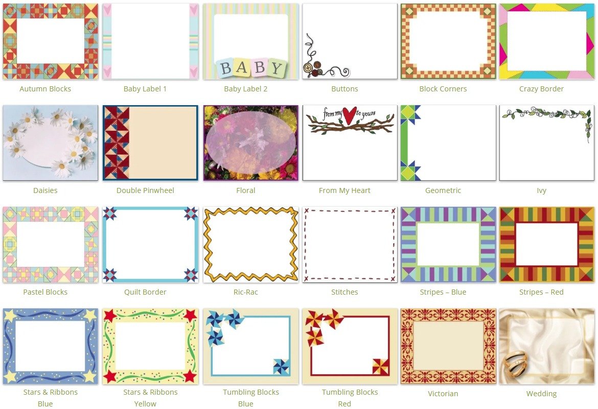 June Tailor Quilt Labels