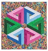 【美品】UN3D. LAYERED LIKE QUILTING CT 36 Easy 3D Blocks Quilt Block Tutorial | DIY Joy