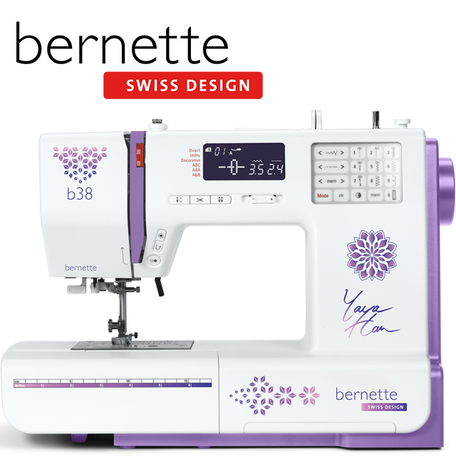 NEW! bernette b38 Yaya Han Special Edition Sewing Machine