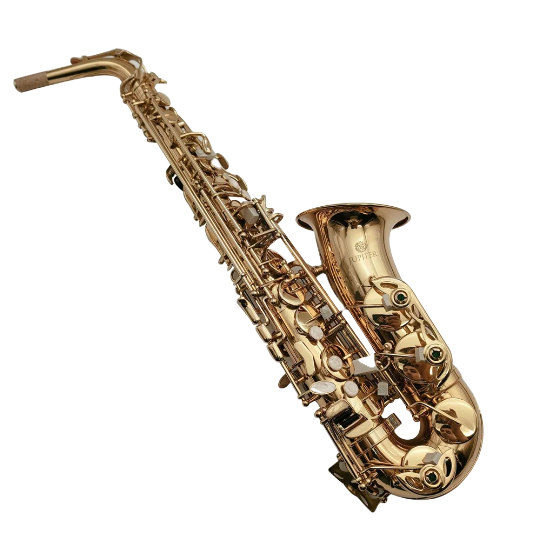 JUPITERアルトサックス　JAS567GL Jupiter JAS567GL Alto Saxophone - High F Sharp w/Case
