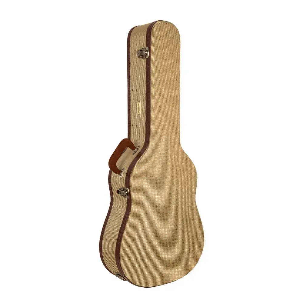 CRW720OM Vintage Wood Case, OM/000 14 Frets Guitar Case, Acoustic