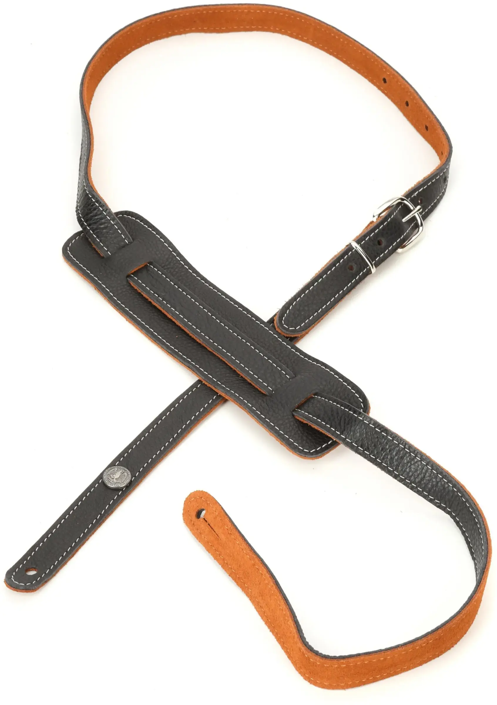 Dunlop Rev. Willy's Vintage Leather Guitar Strap - RW01
