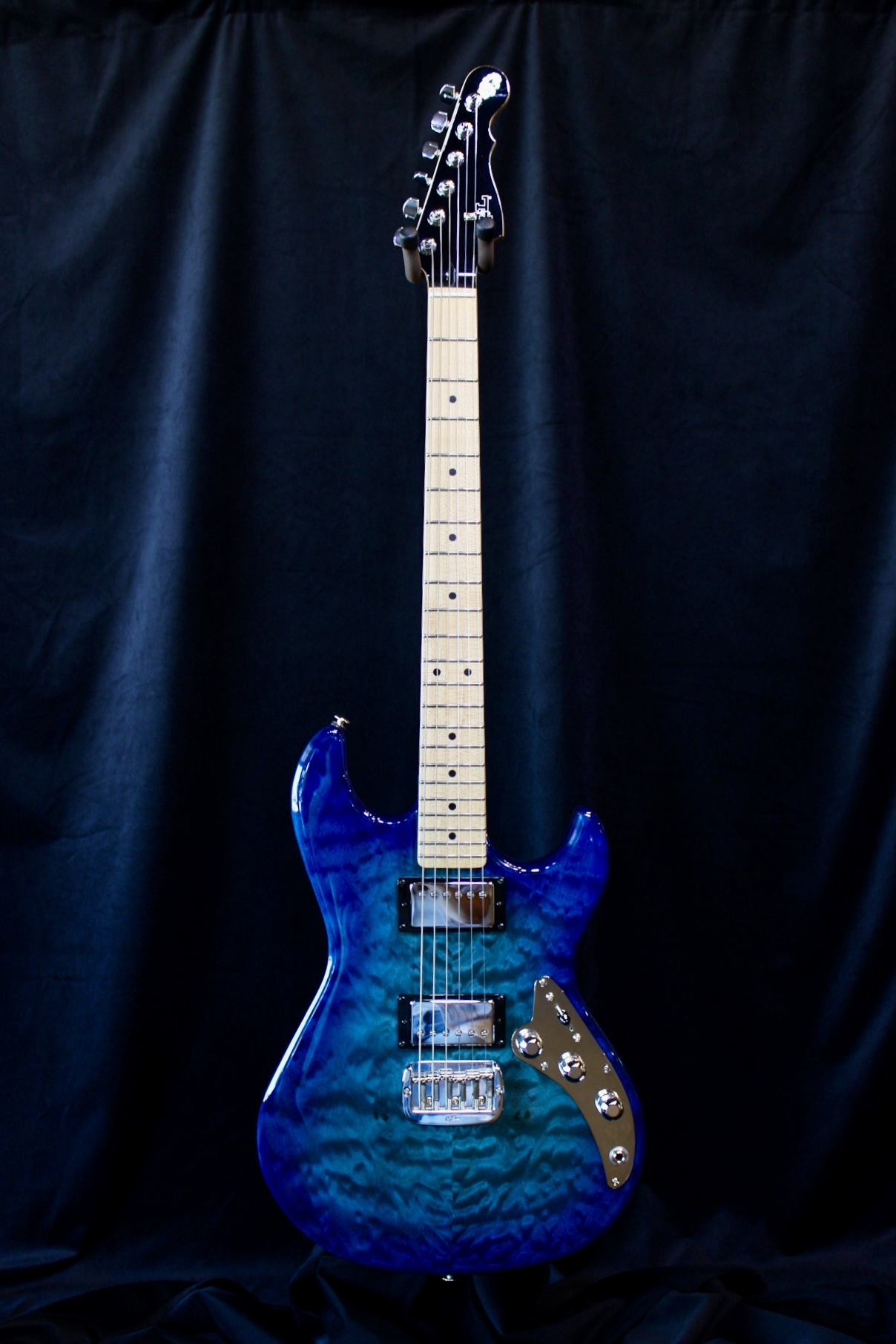 G&L Custom Shop Skyhawk HH – Ocean Blue - 01302024