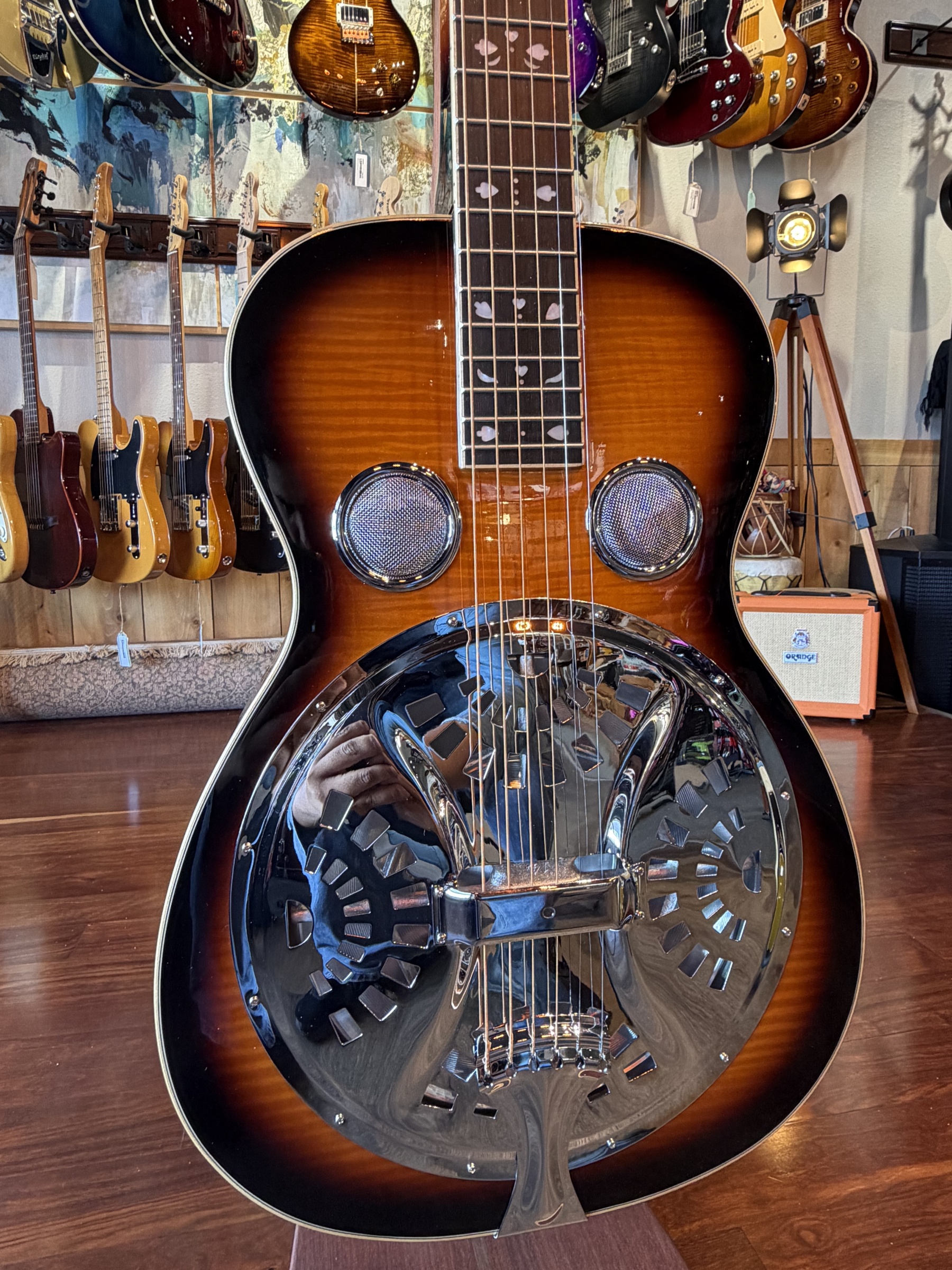 Gold TonePBS-D: Paul Beard Signature-Series Squareneck Resonator Guitar Deluxe with Case