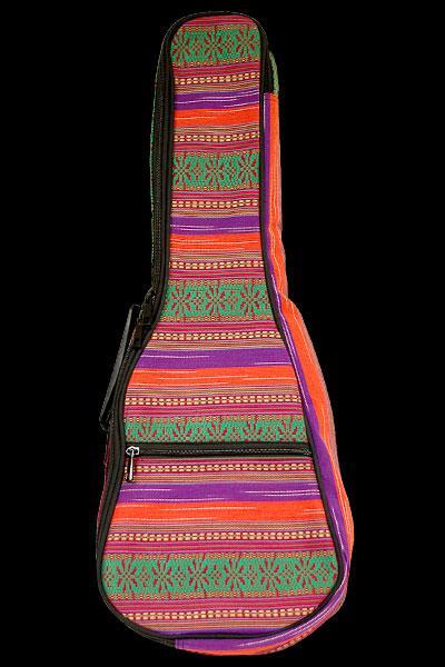 Ohana UB-24C Concert Uke gig bag, Multicolor Canvas print