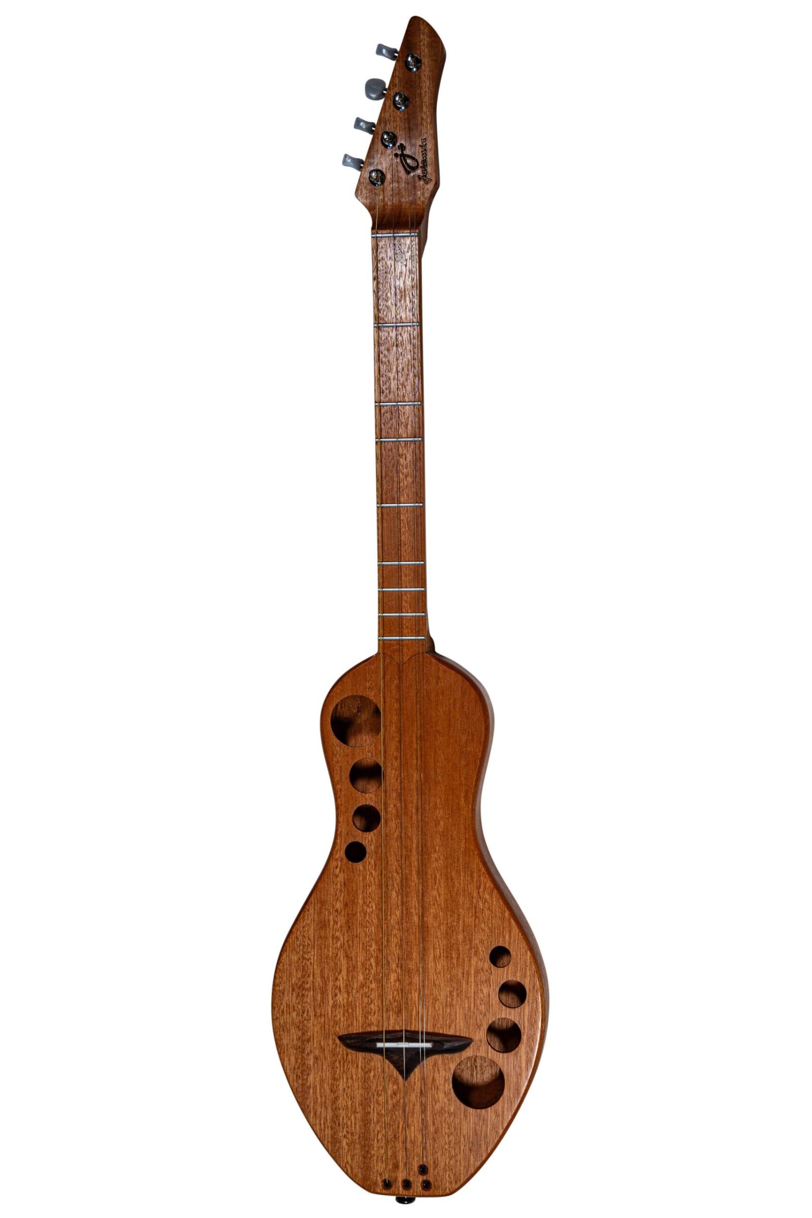 The Boondocker D2 Sapele Dulcimer Acoustic 4-String Boondocker Top w/ Gig bag & Strings