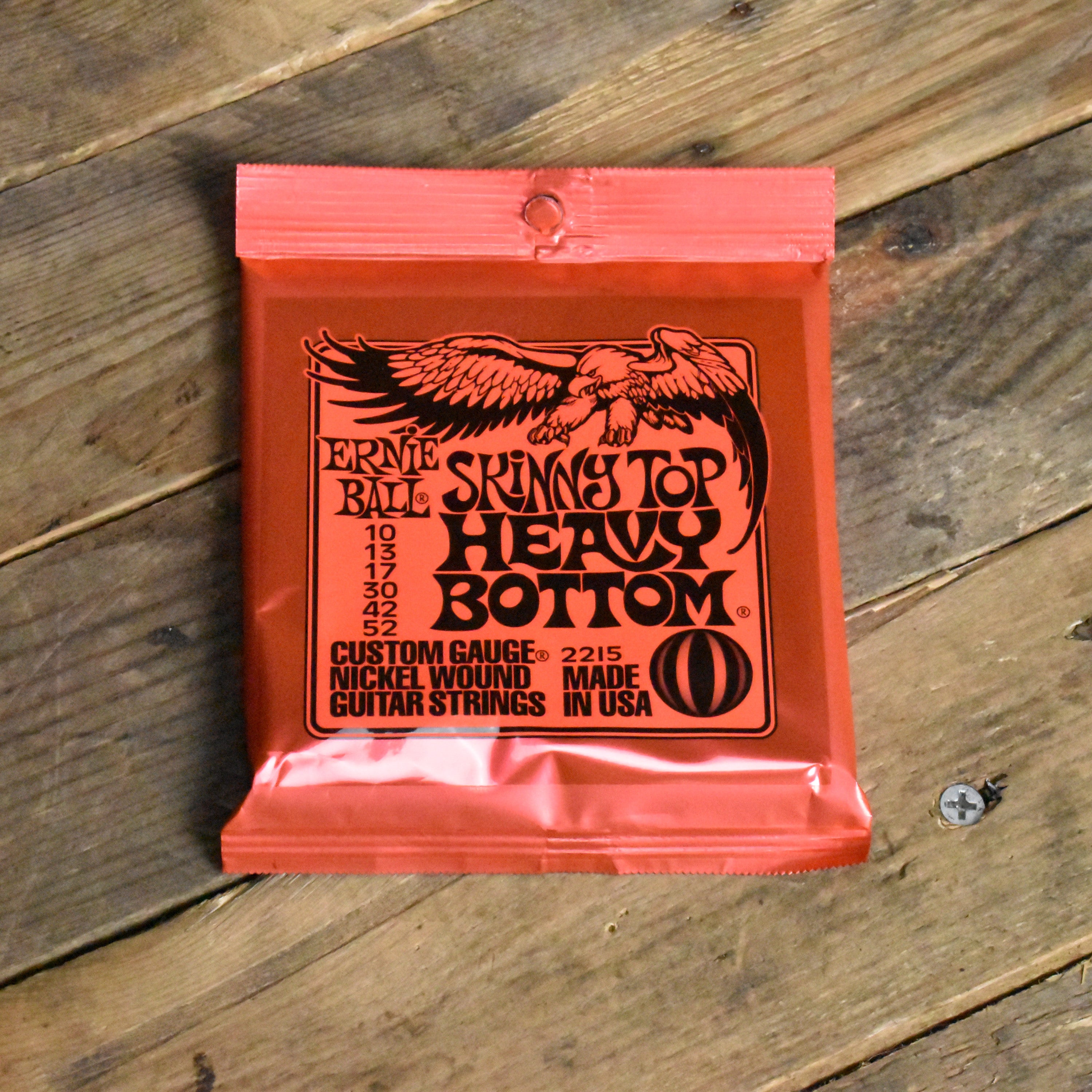 Ernie Ball P02215 Skinny Top Heavy Bottom Electric Guitar Strings 1052 0749699122159