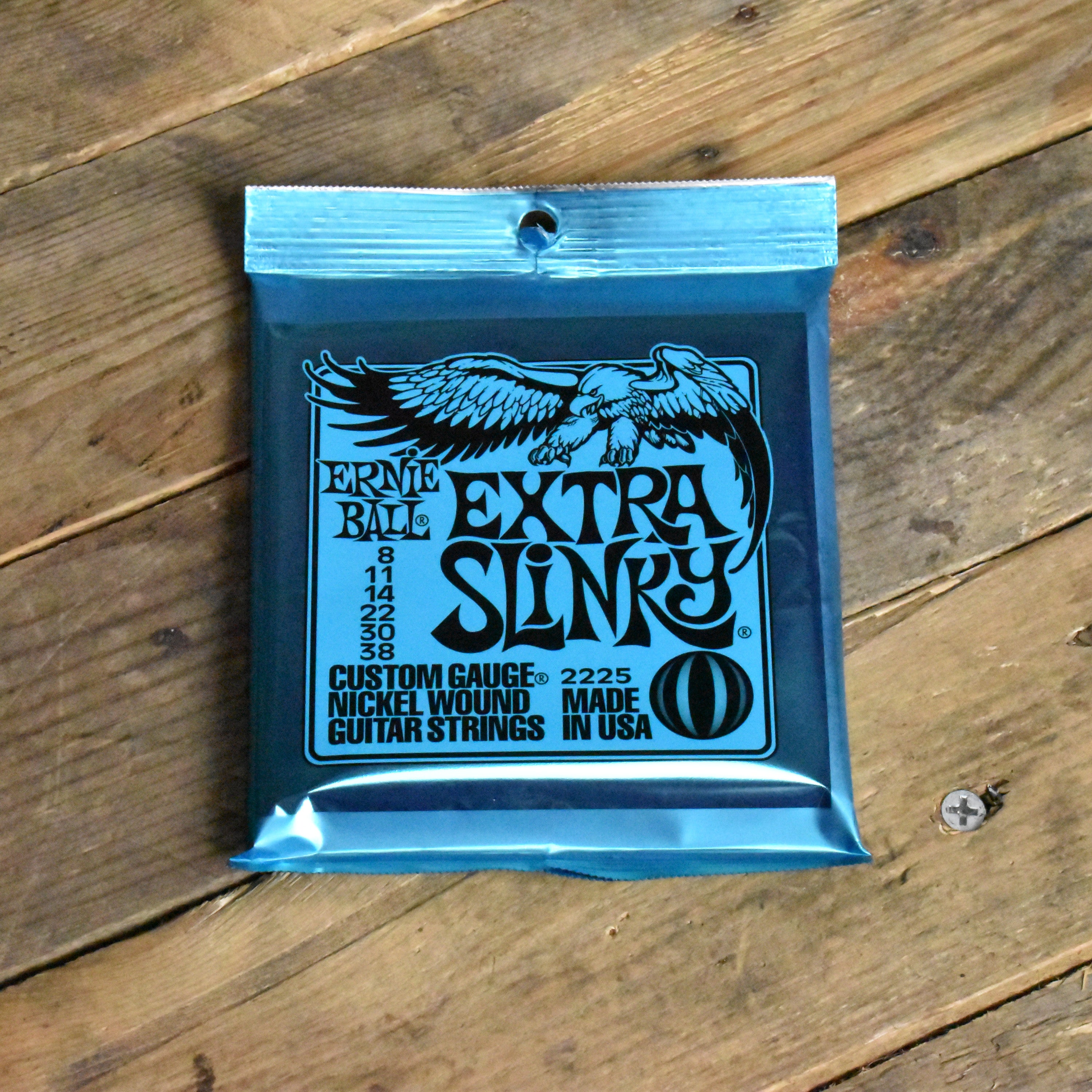 Ernie Ball Extra Slinky Electric Guitar Strings 838 0749699122258