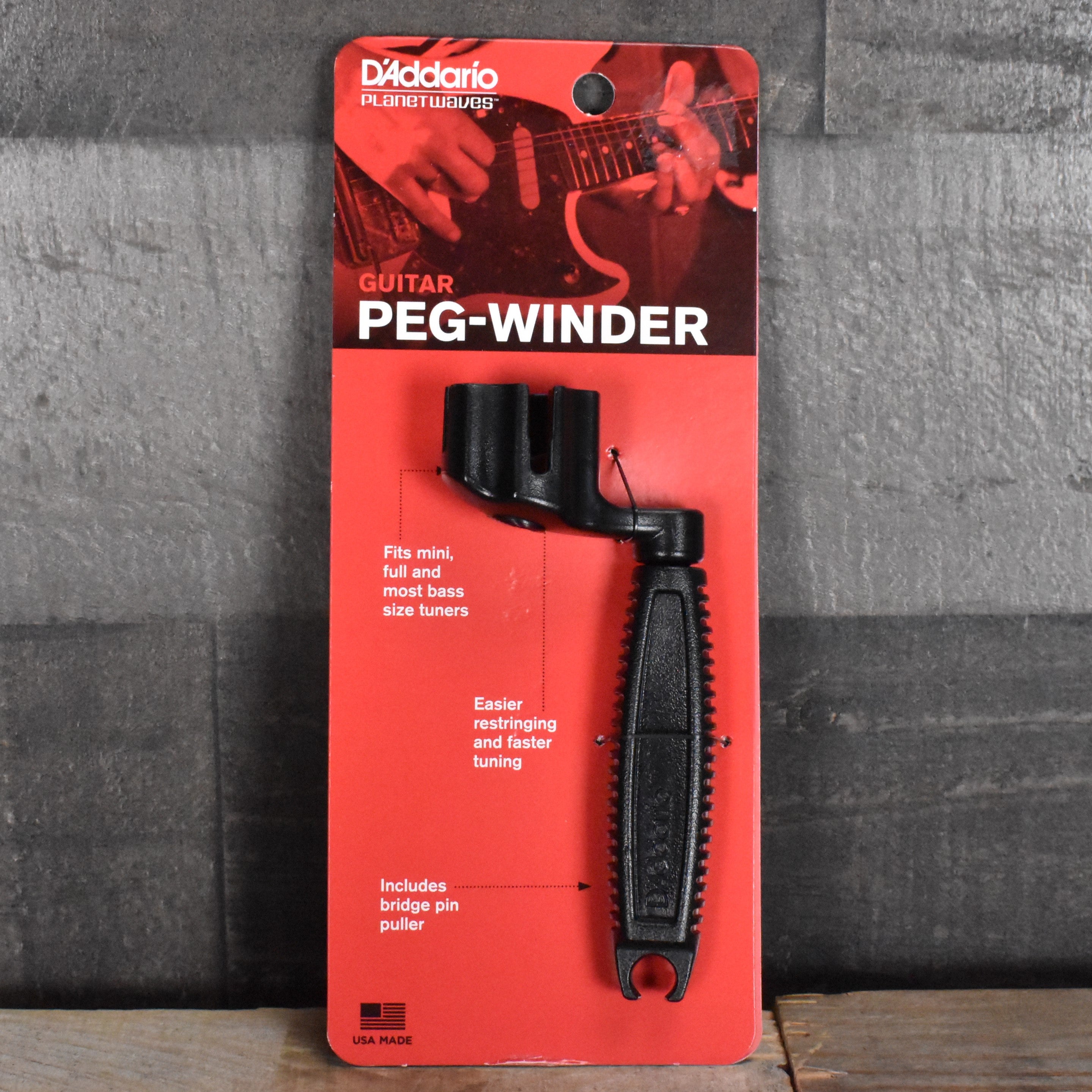 D'Addario Guitar Peg Winder 0019954929312