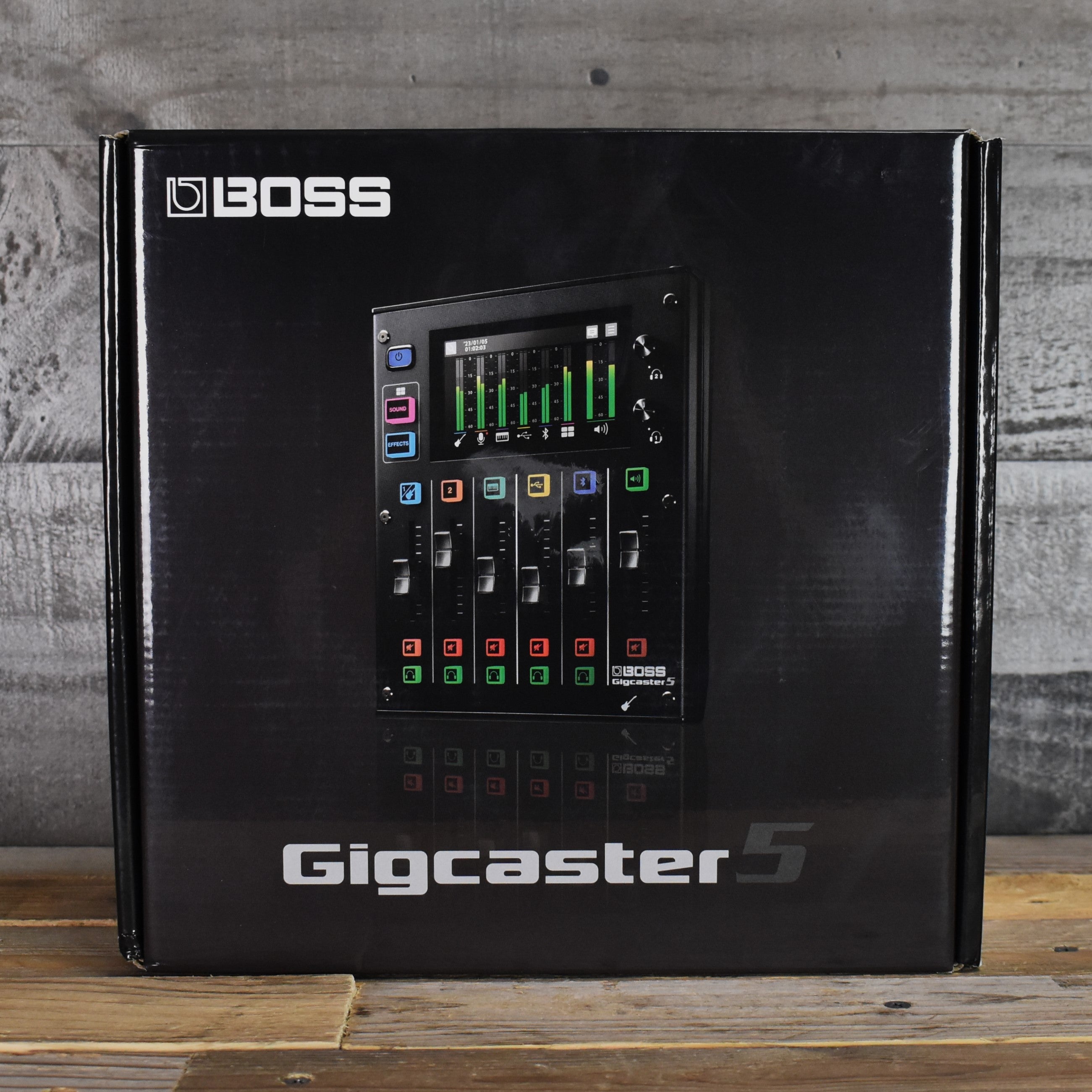 BOSS GCS5 Gigcaster Audio Streaming Mixer 0761294519578