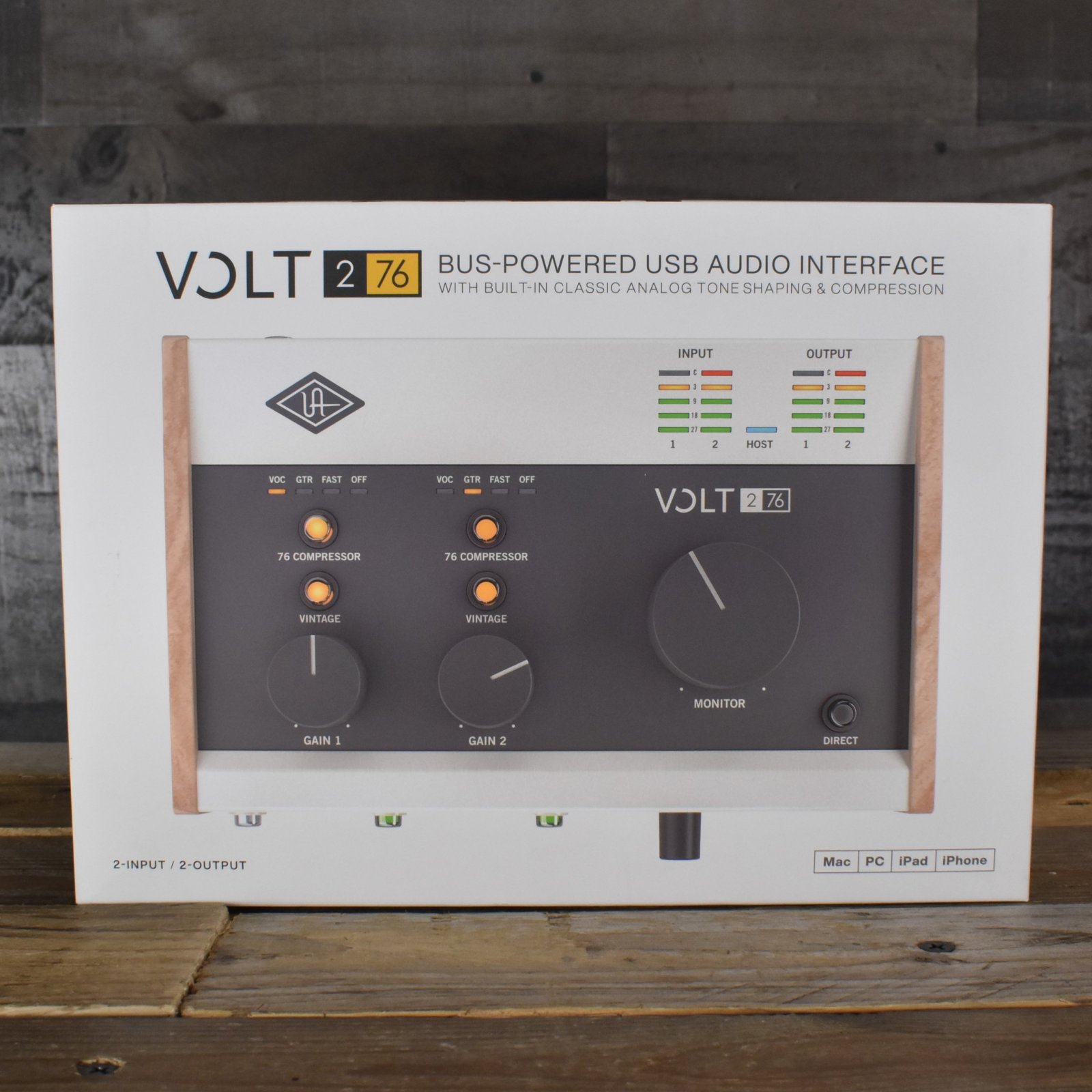 UA Volt 276 2-in/2-out Interface - 0819937003219