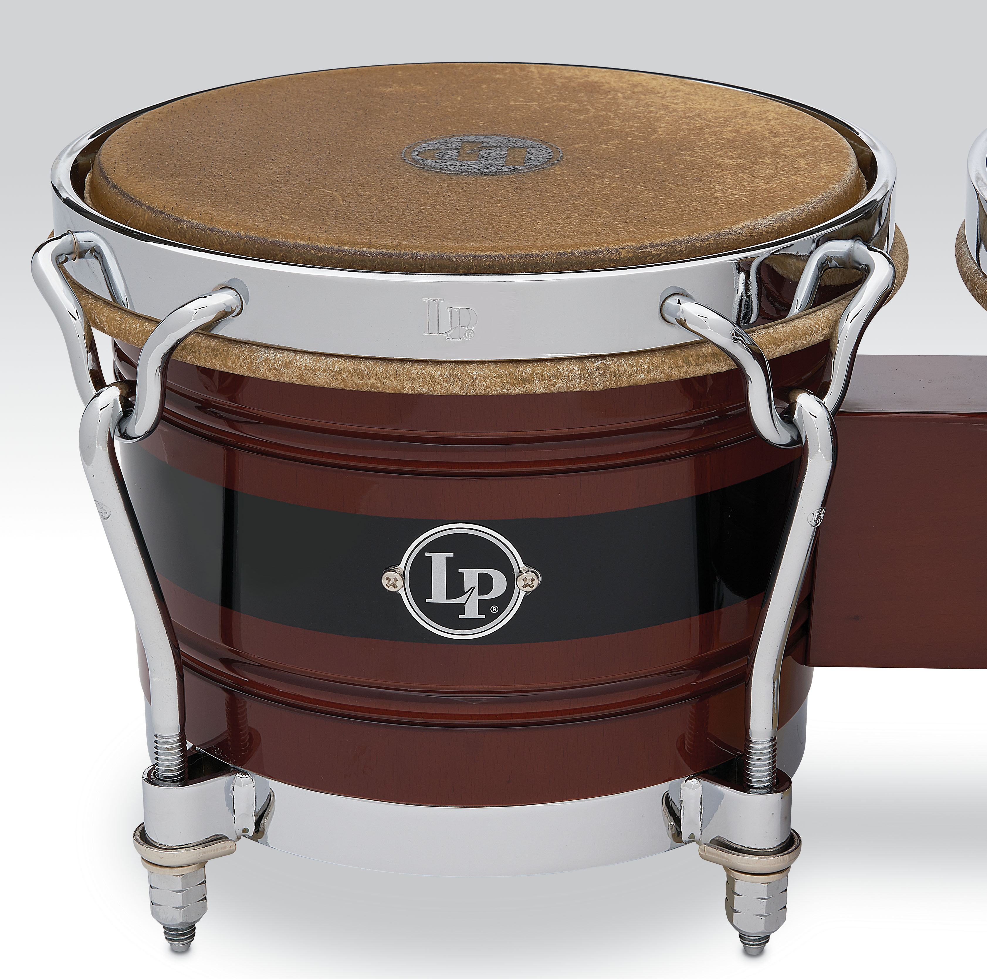 LATIN PERCUSSION LPL201A-JR DANDY 7 1/4-9 BONGO BEECH DW/BLACK CR