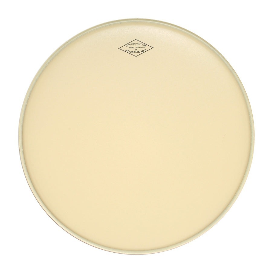 AQUARIAN MODERN VINTAGE THIN VINTAGE COATED 7mil SINGLE PLY DRUM HEAD