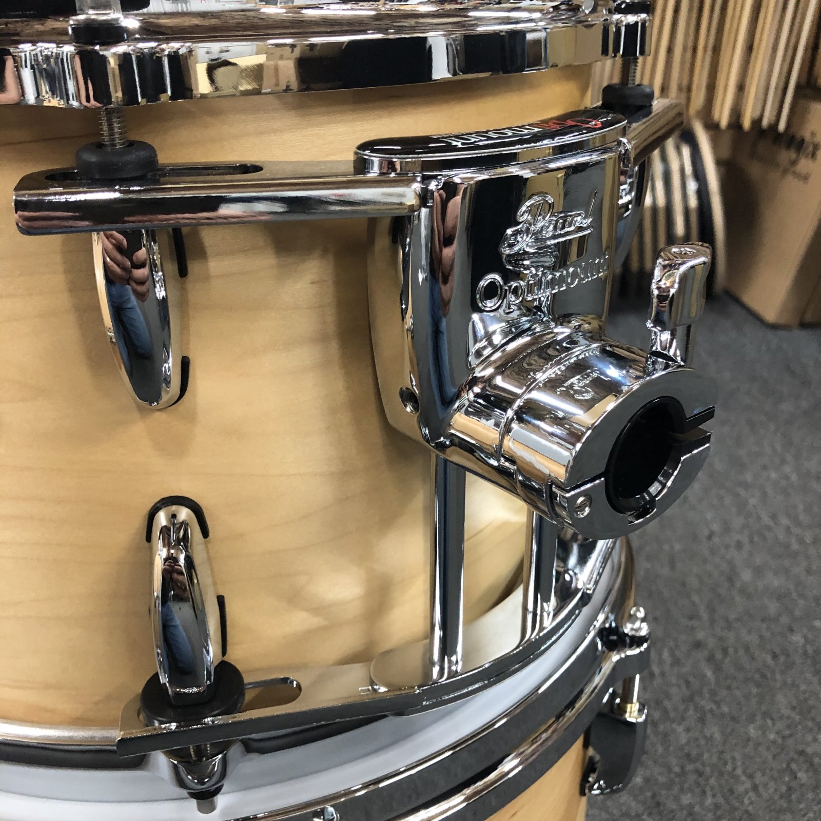 PEARL MASTERS CUSTOM MAPLE SHELL 10” PEARL MMG904XP/C186 MASTERS MAPLE/GUM 4PC SHELL PACK 20B-10