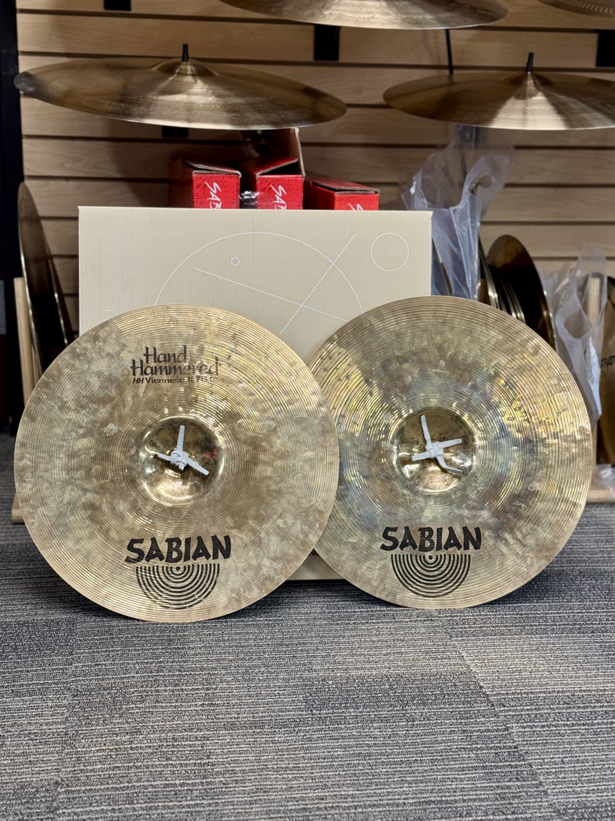 Sabian SABIAN Hand Hammered HH Fusion Hats 13/33【8885】 14\