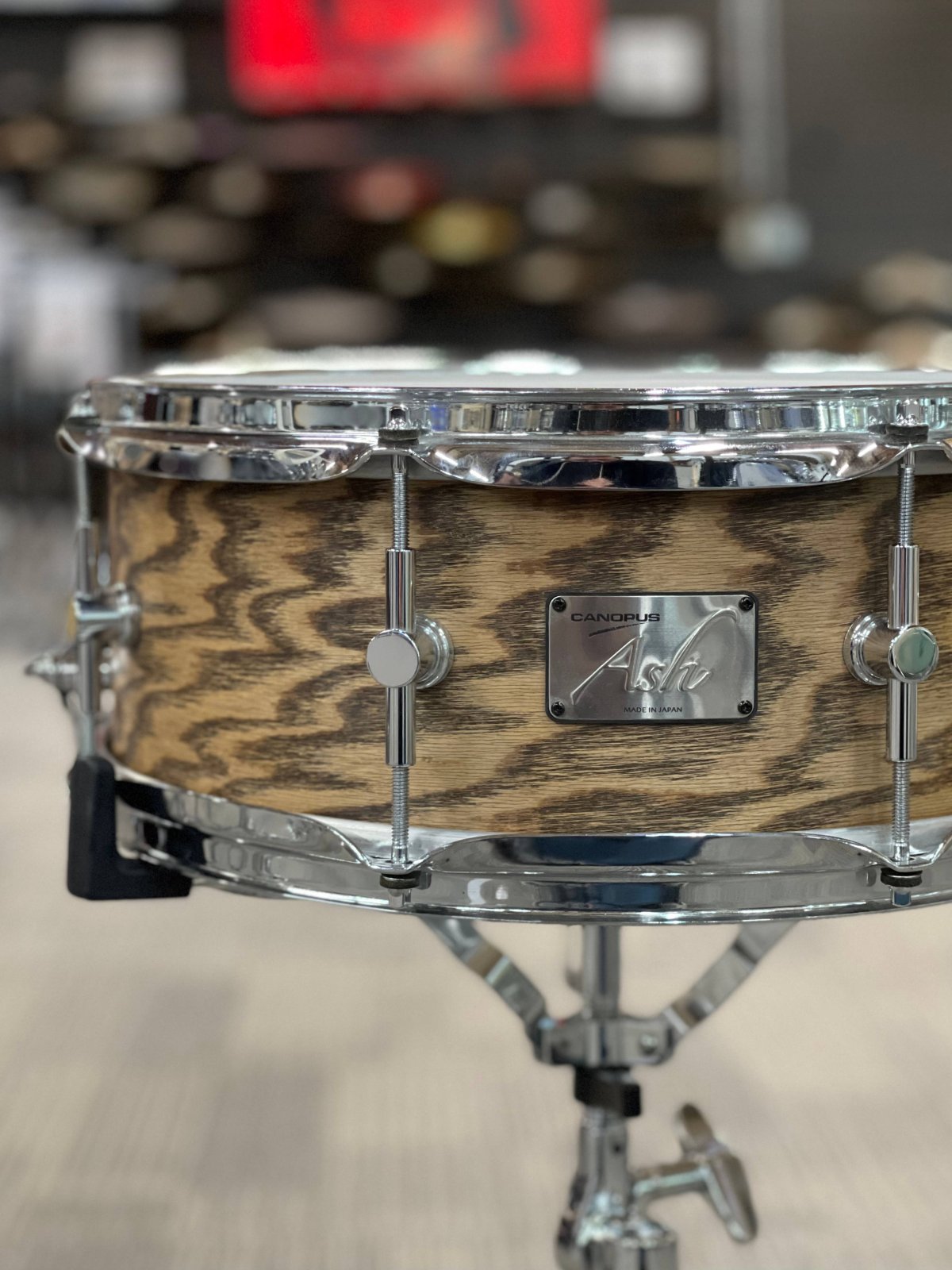 CANOPUS 14X5.5 ASH SNARE DRUM - USED - 251121400001