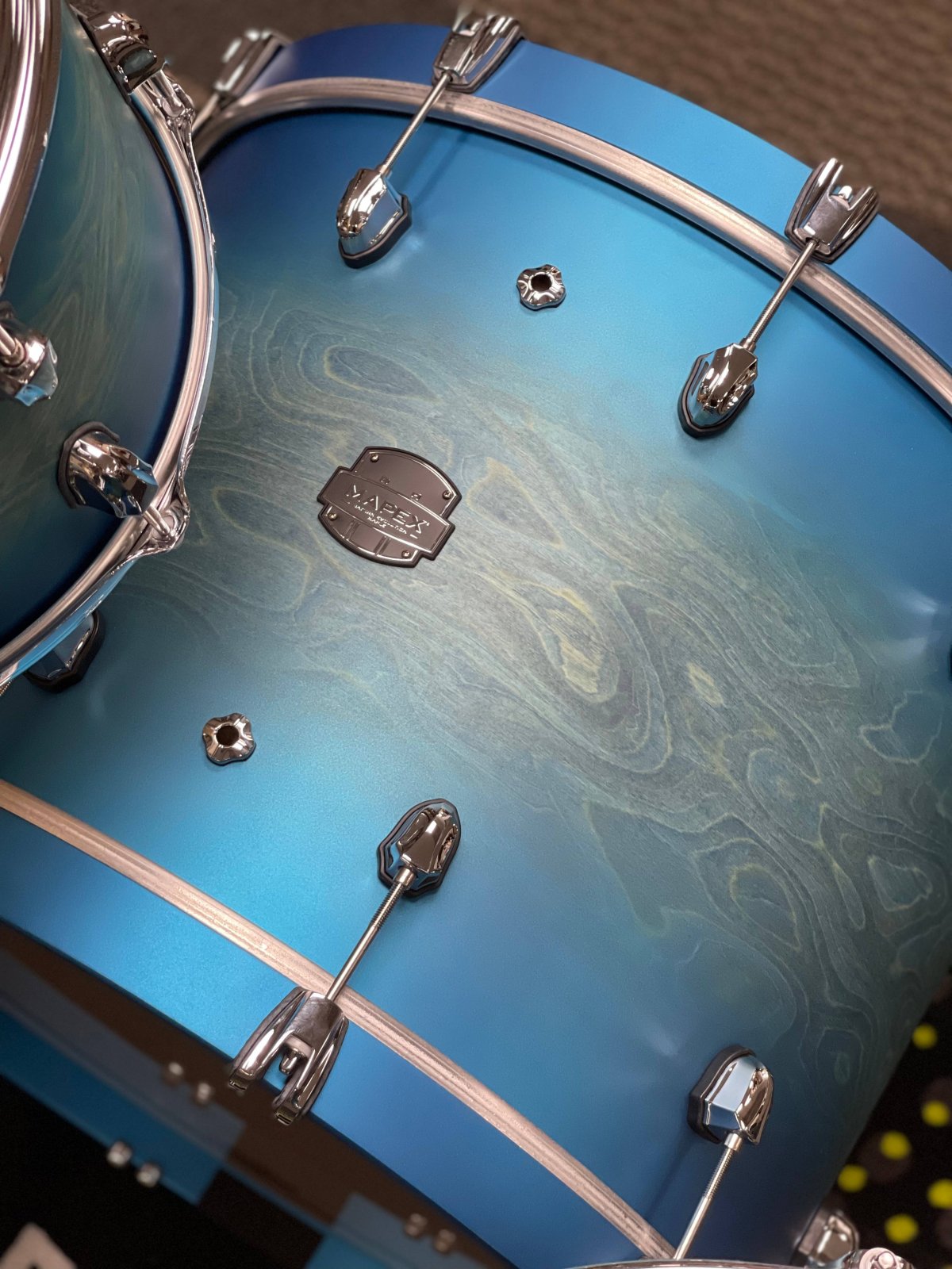 MAPEX SATURN EVOLUTION HYBRID 3PC 12-16-22 SHELL PACK EXOTIC AZURE