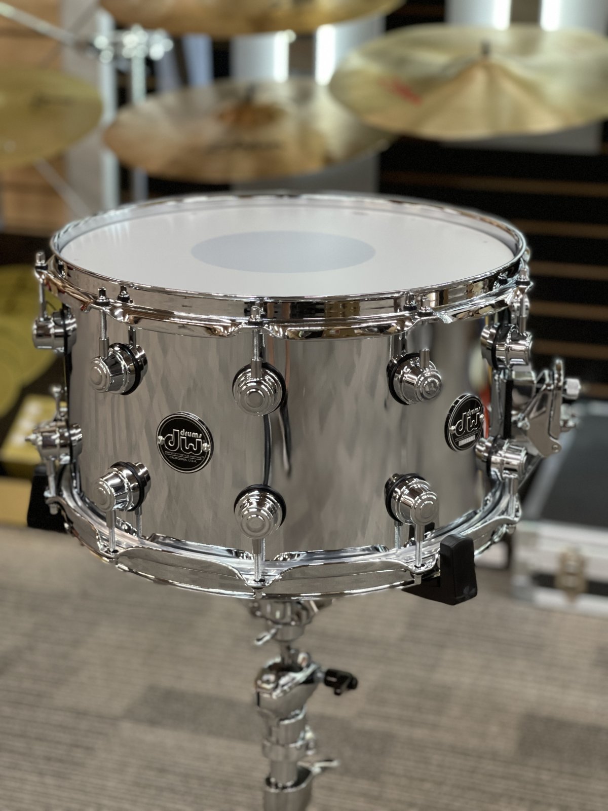 DW DRPM0814SSCS PERFORMANCE 8X14 CHROME OVER STEEL SNARE DRUM