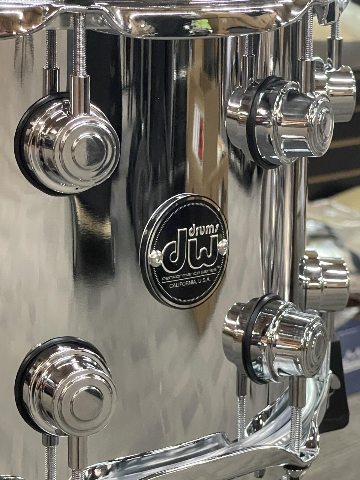 DW DRPM0814SSCS PERFORMANCE 8X14 CHROME OVER STEEL SNARE DRUM