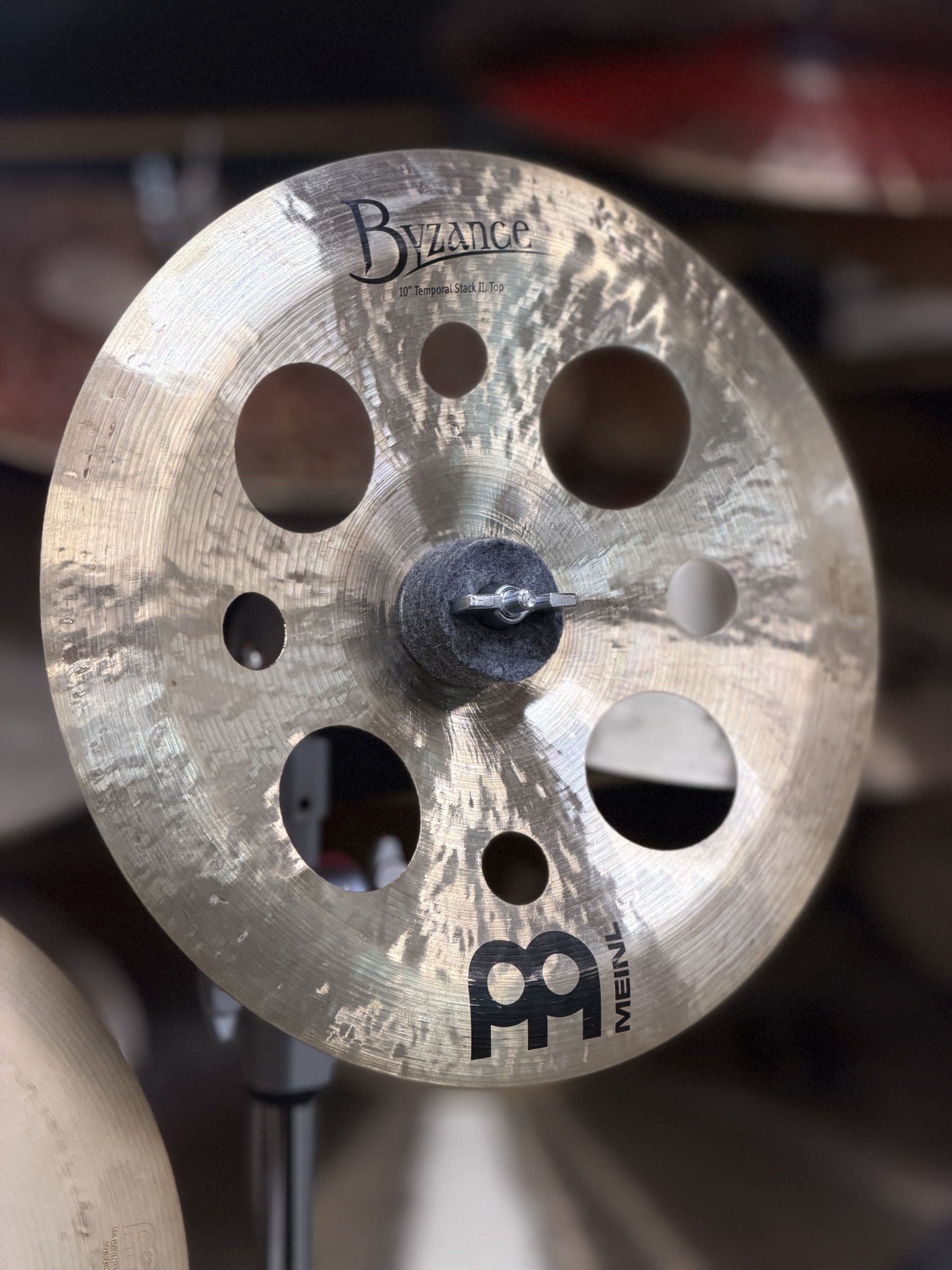MEINL 10/10 ARTIST CONCEPT TEMPORAL 2 STACK - MATT GARSTKA - FLOOR