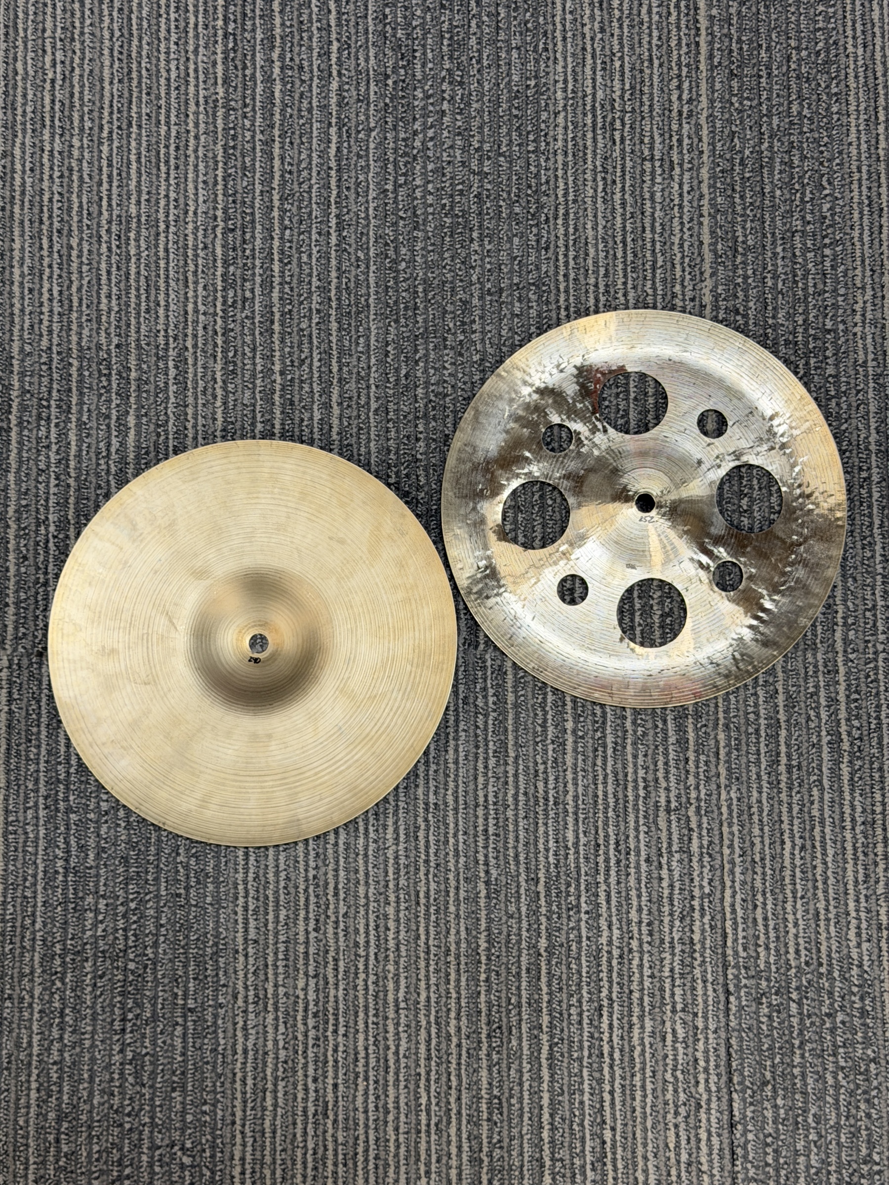 MEINL 10/10 ARTIST CONCEPT TEMPORAL 2 STACK - MATT GARSTKA - FLOOR