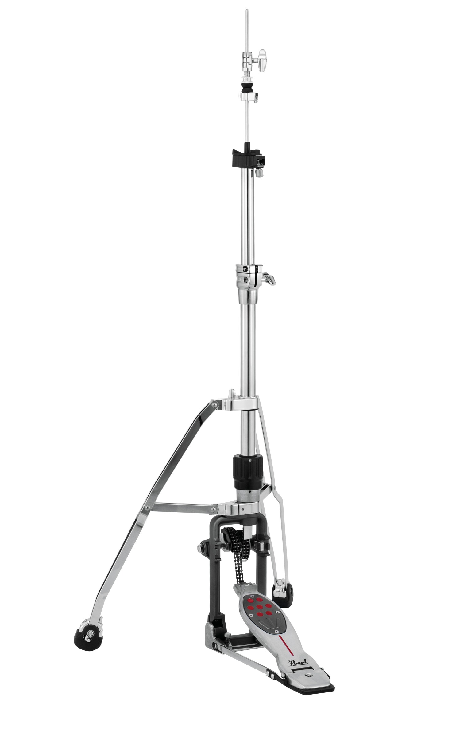 PEARL H2050 ELIMINATOR: REDLINE DUAL-LEG PRO HI-HAT STAND FEATURING POSILINK TWIN CAM DRIVE SYSTEM