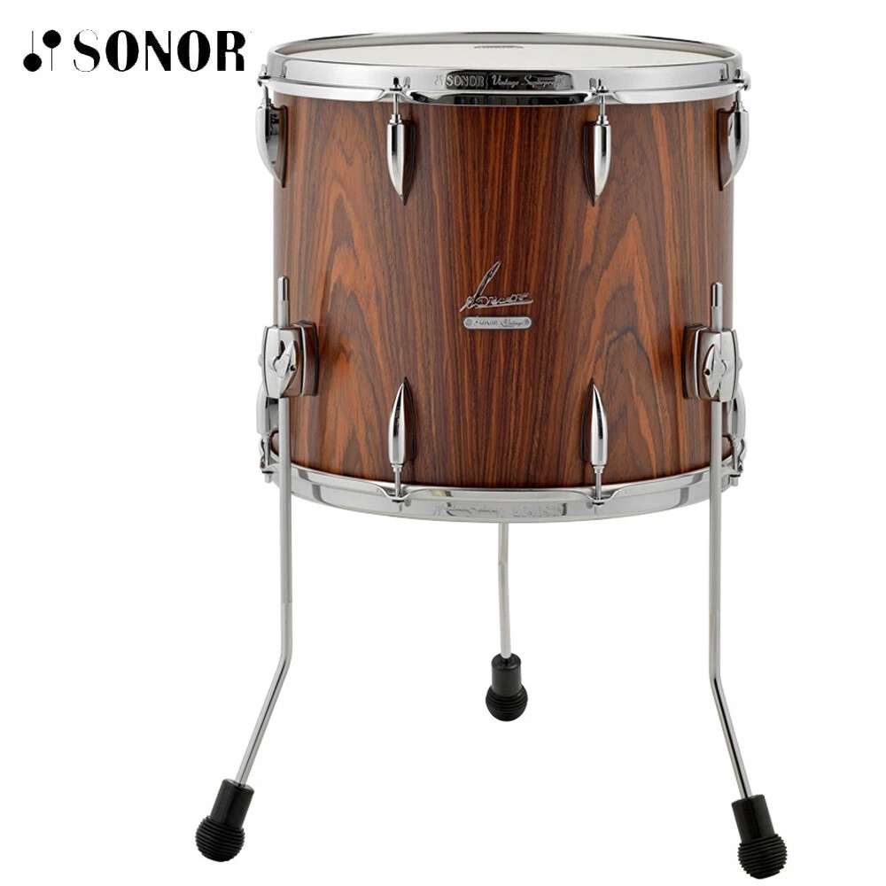 SONOR DRUMS 18X16 VINTAGE SERIES FLOOR TOM ROSEWOOD SEMI-GLOSS - B-STOCK