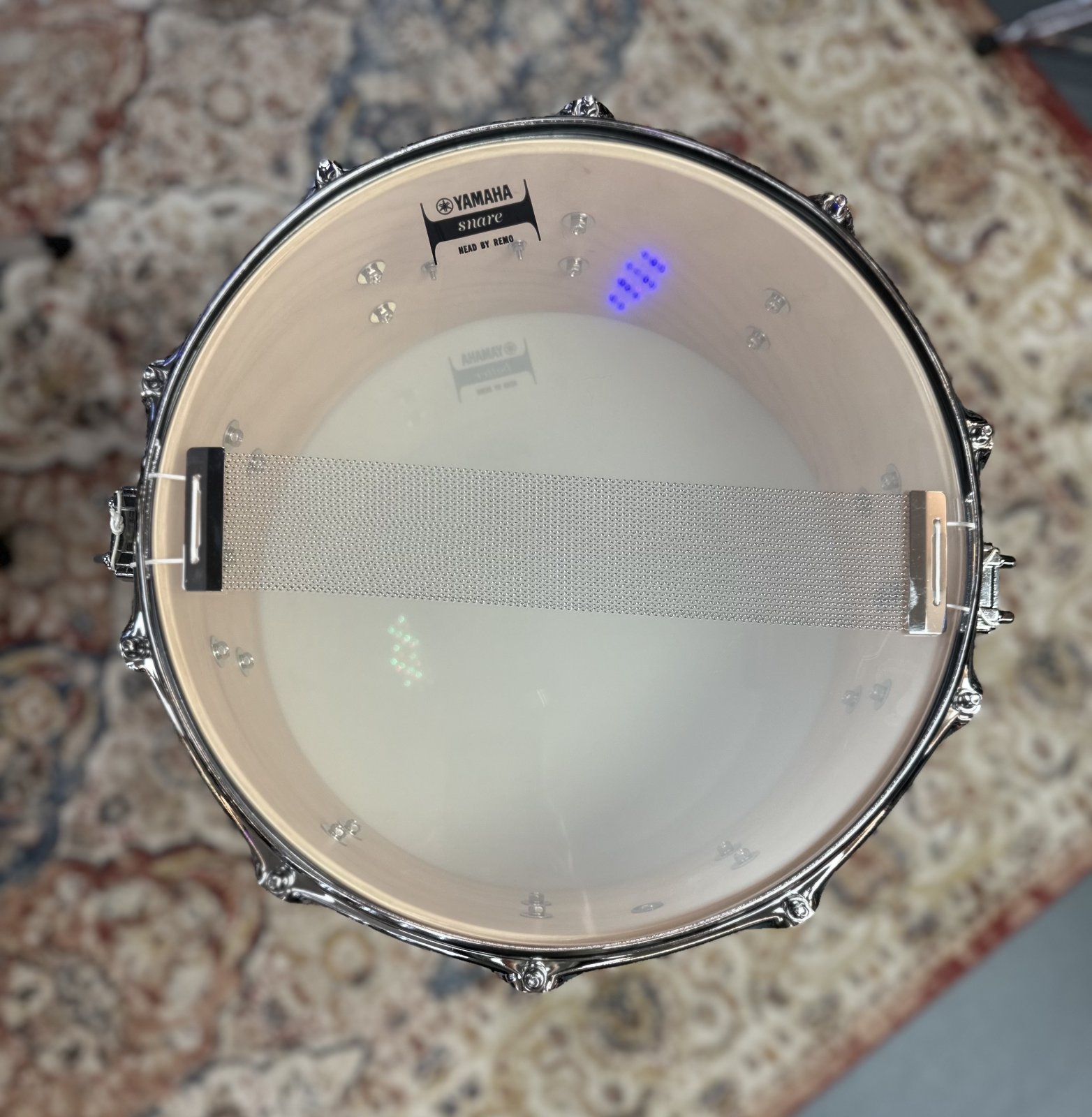 YAMAHA TMS-1465CHS CHOCOLATE SATIN 14X6.5 TOUR CUSTOM SNARE DRUM