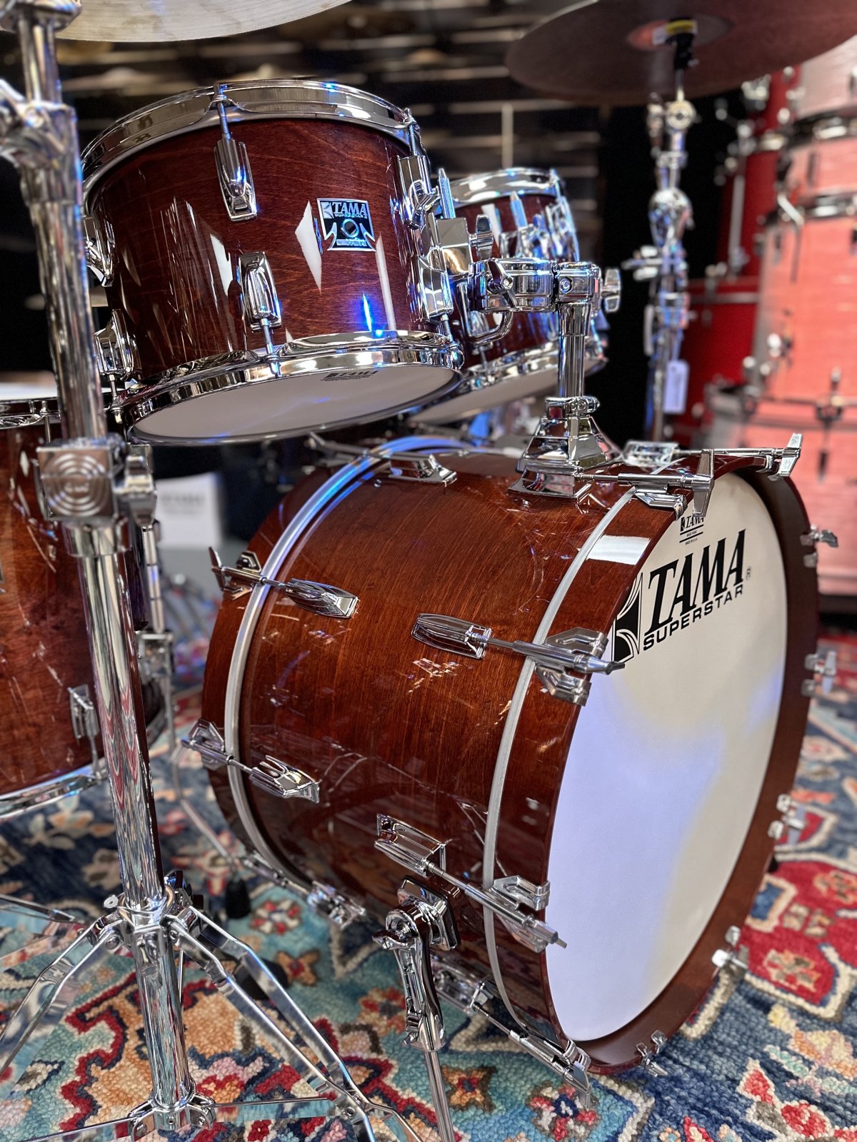 TAMA SU42RSSMH 50TH ANNIVERSARY SUPERSTAR REISSUE - SUPER MAHOGANY