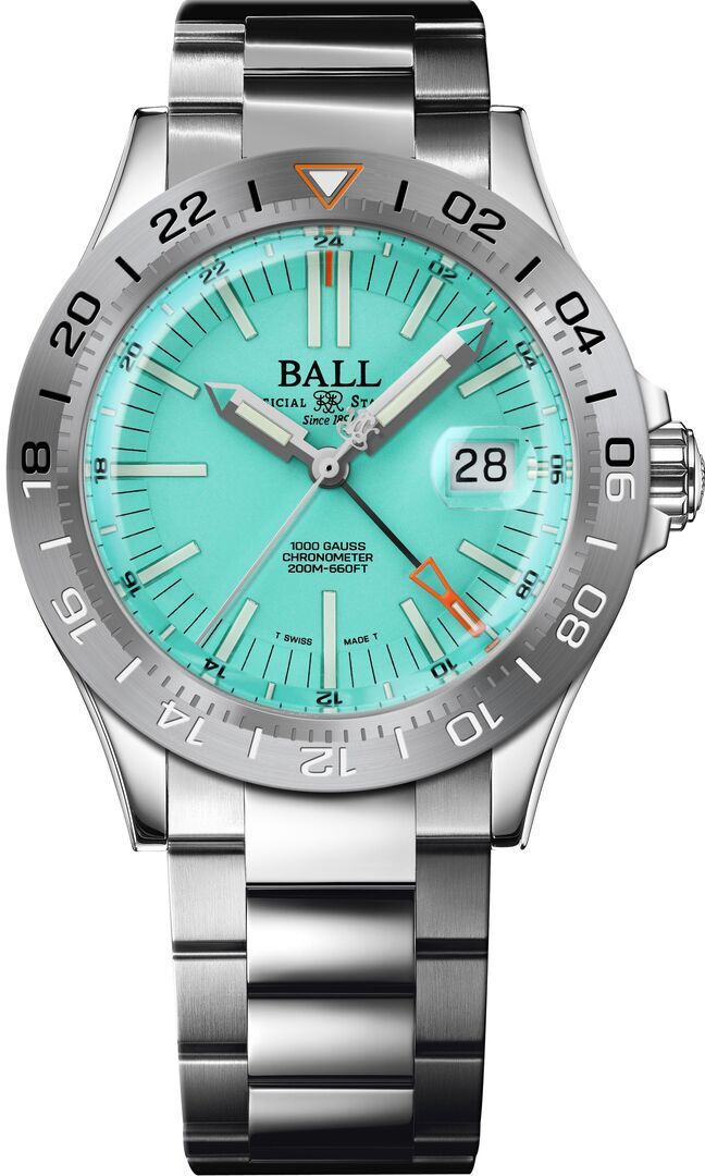 Ball Watch, Engineer III Outlier (40mm) 904L stainless steel bracelet, Anti-reflective sapphire crystal, 5,000Gs shock resistance 